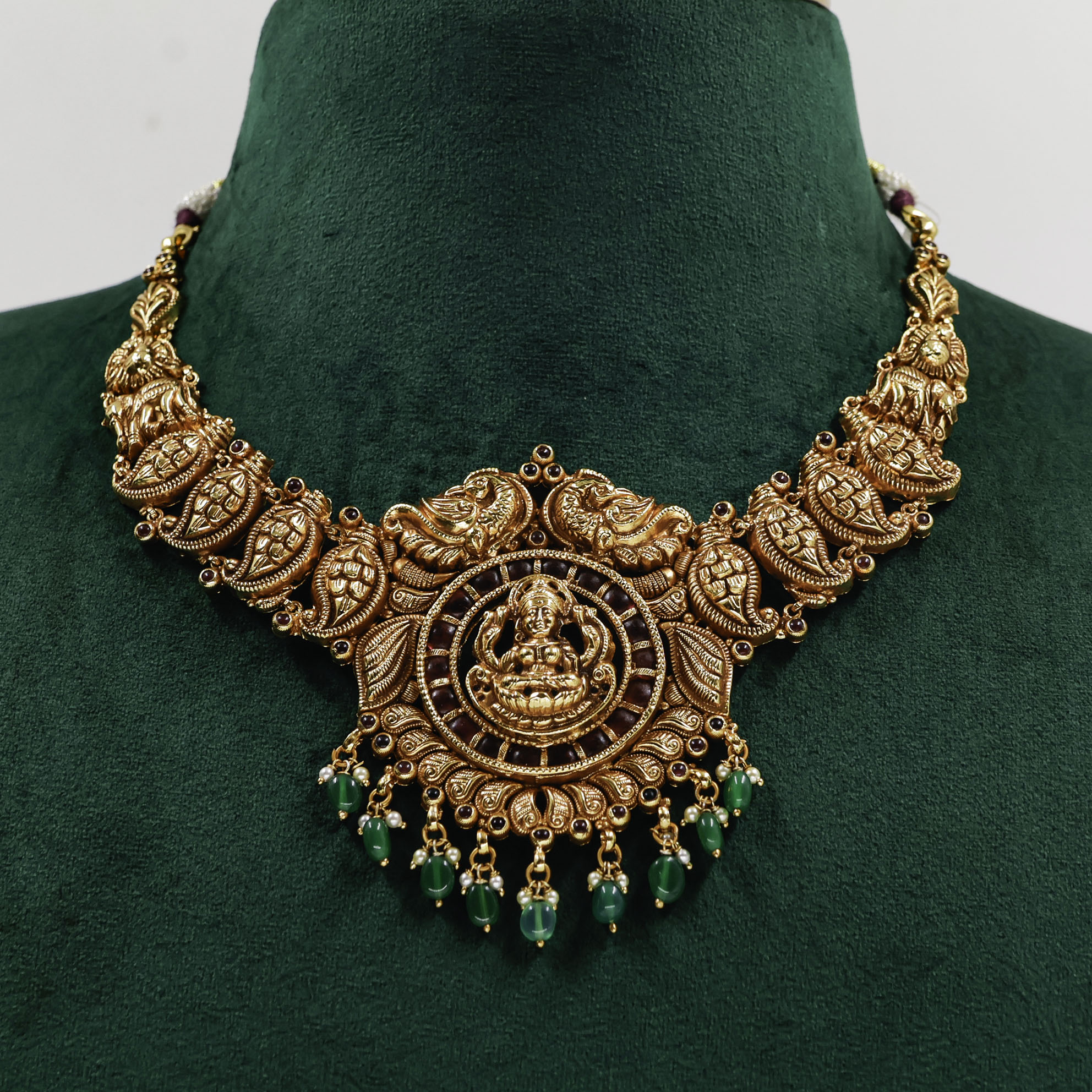 Lakshmi Temple Necklace