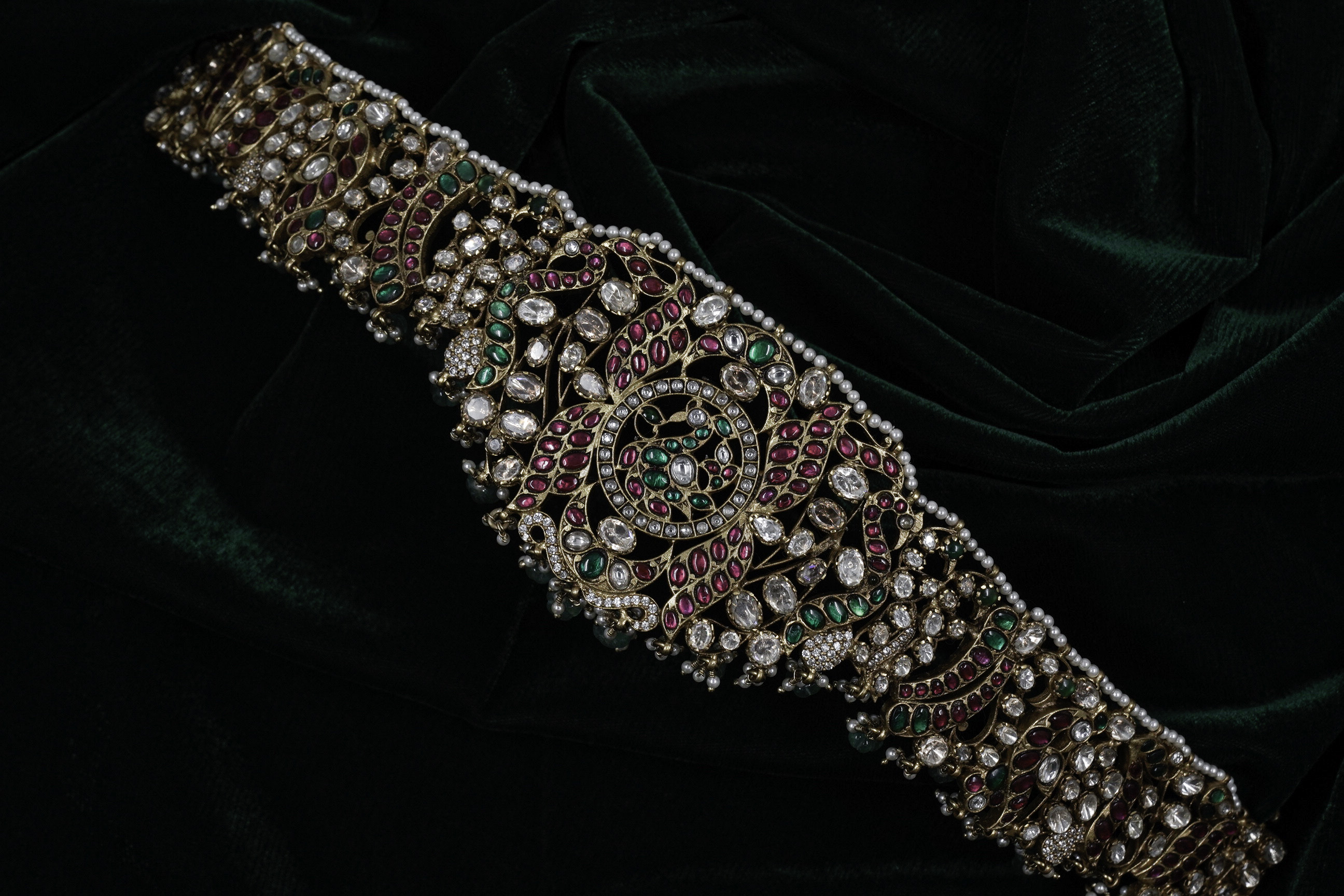 Raag Silver Jewellery - Silver Kempu Belt