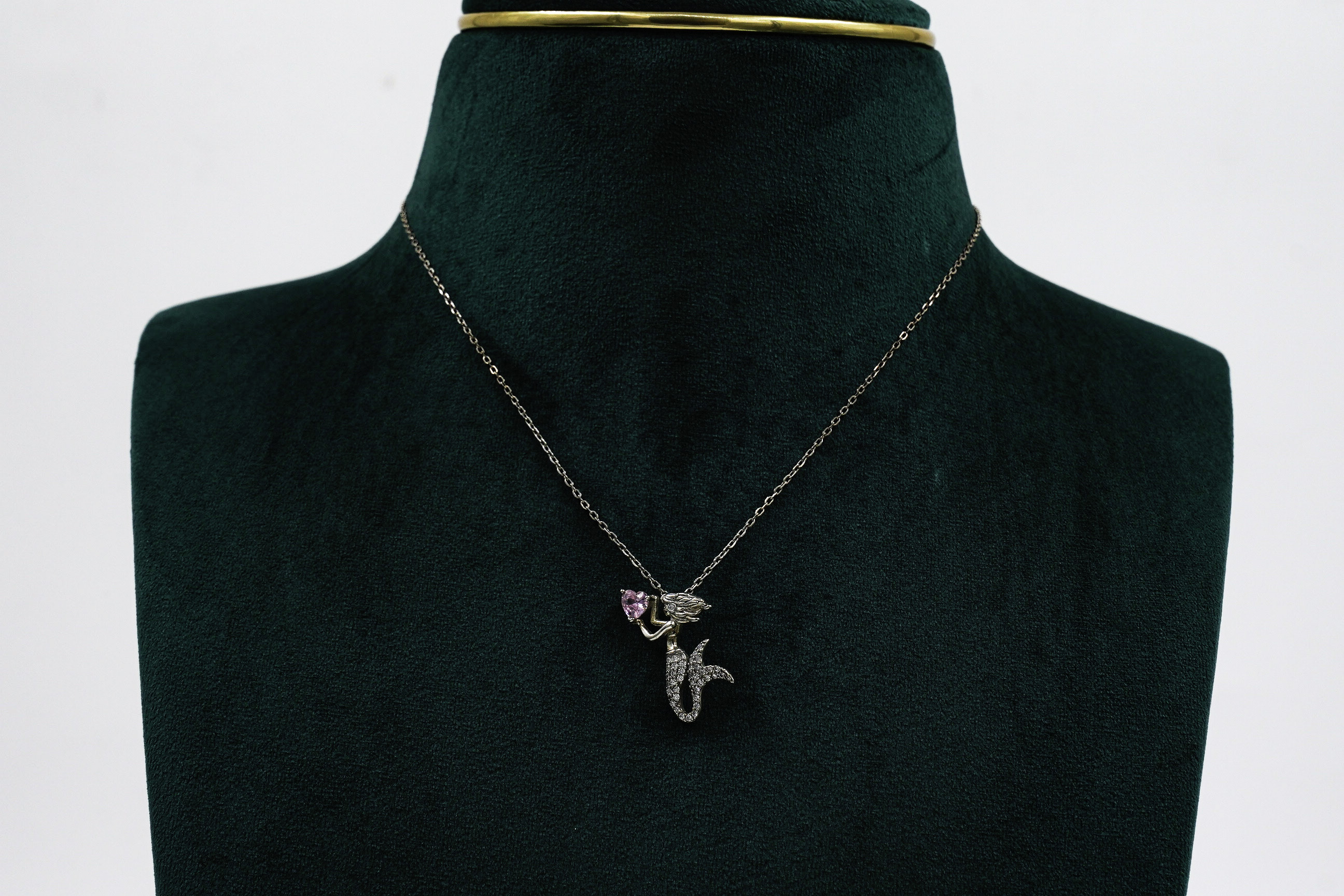 Raag Silver Jewellery - Silver Mermaid Necklace