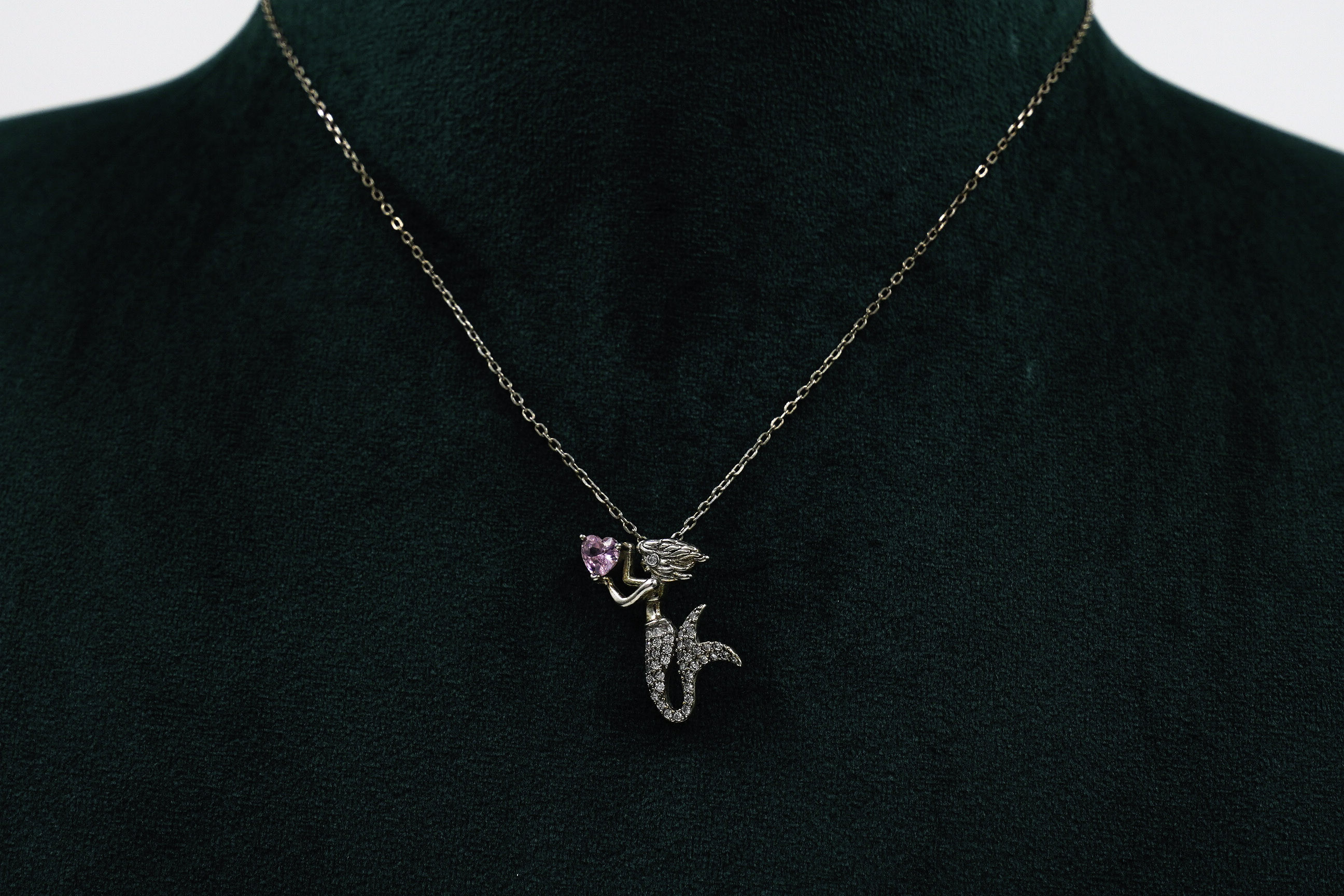 Raag Silver Jewellery - Silver Mermaid Necklace