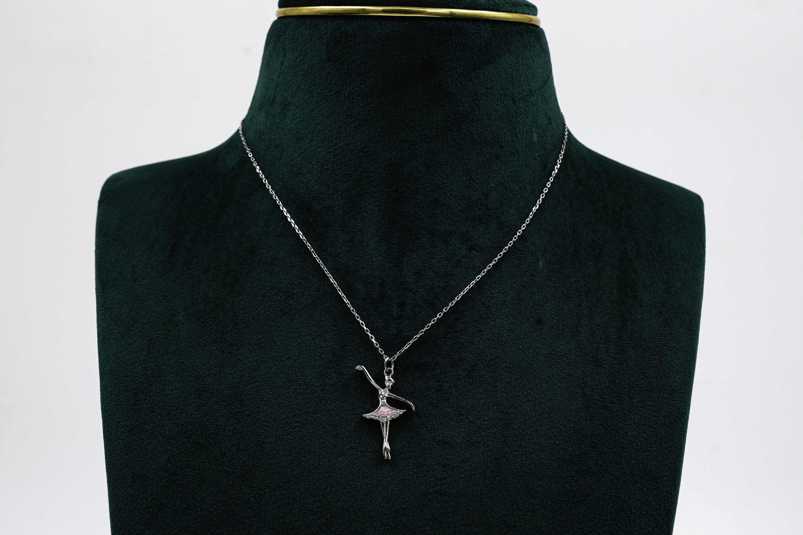 Raag Silver Jewellery - Silver Ballerina Necklace