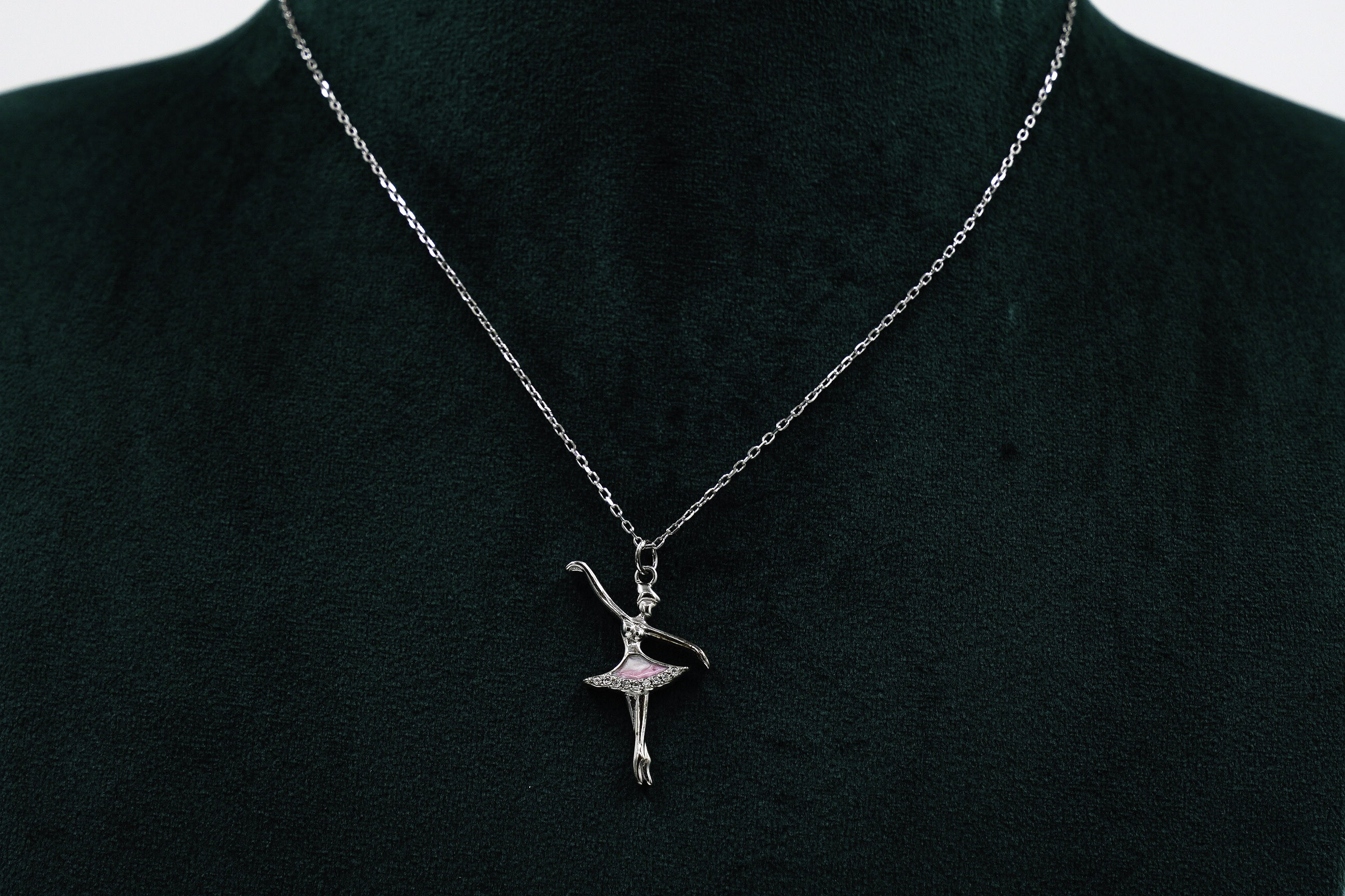 Raag Silver Jewellery - Silver Ballerina Necklace