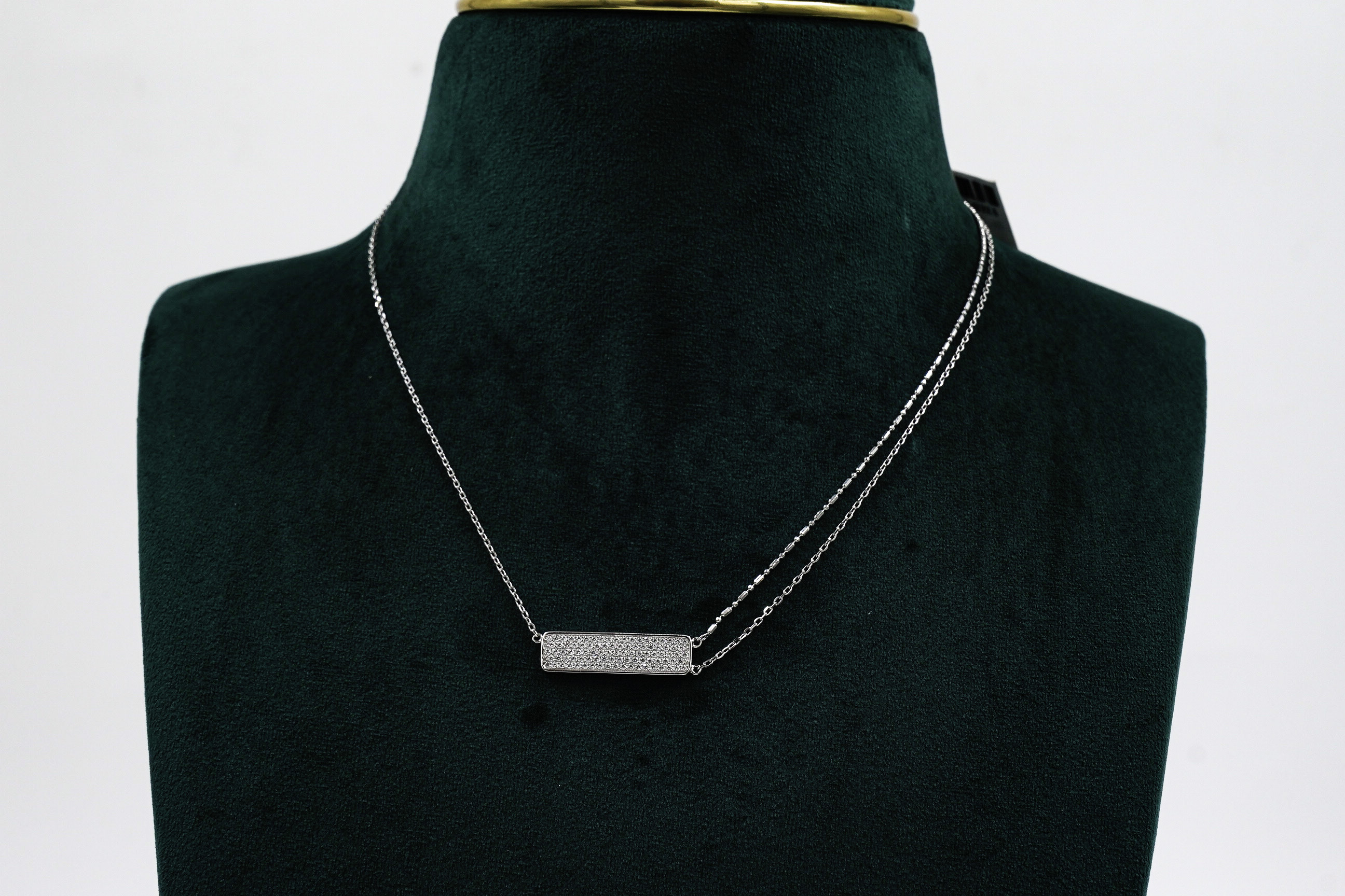 Raag Silver Jewellery - Silver Bar Necklace