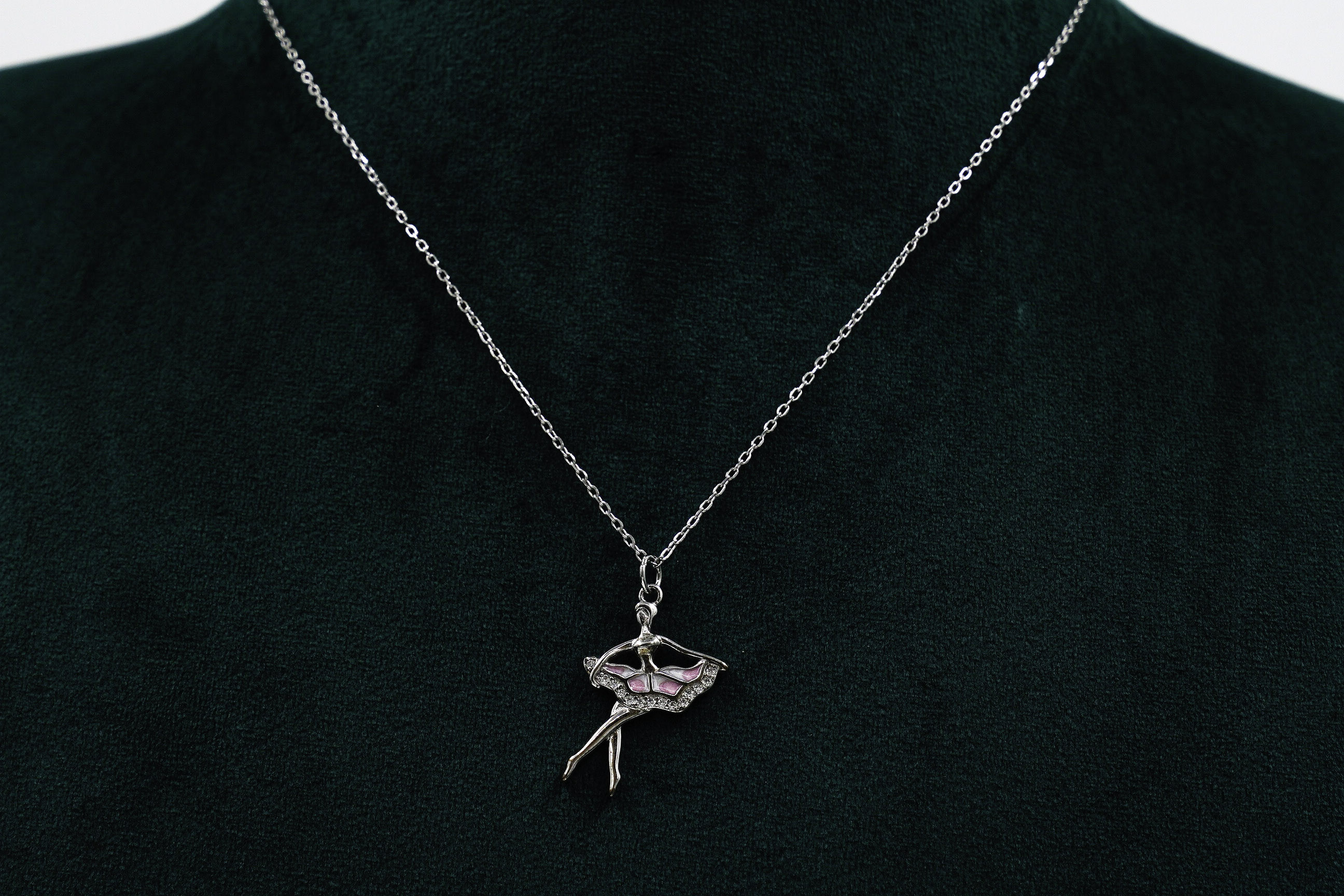 Raag Silver Jewellery - Silver Ballerina Necklace