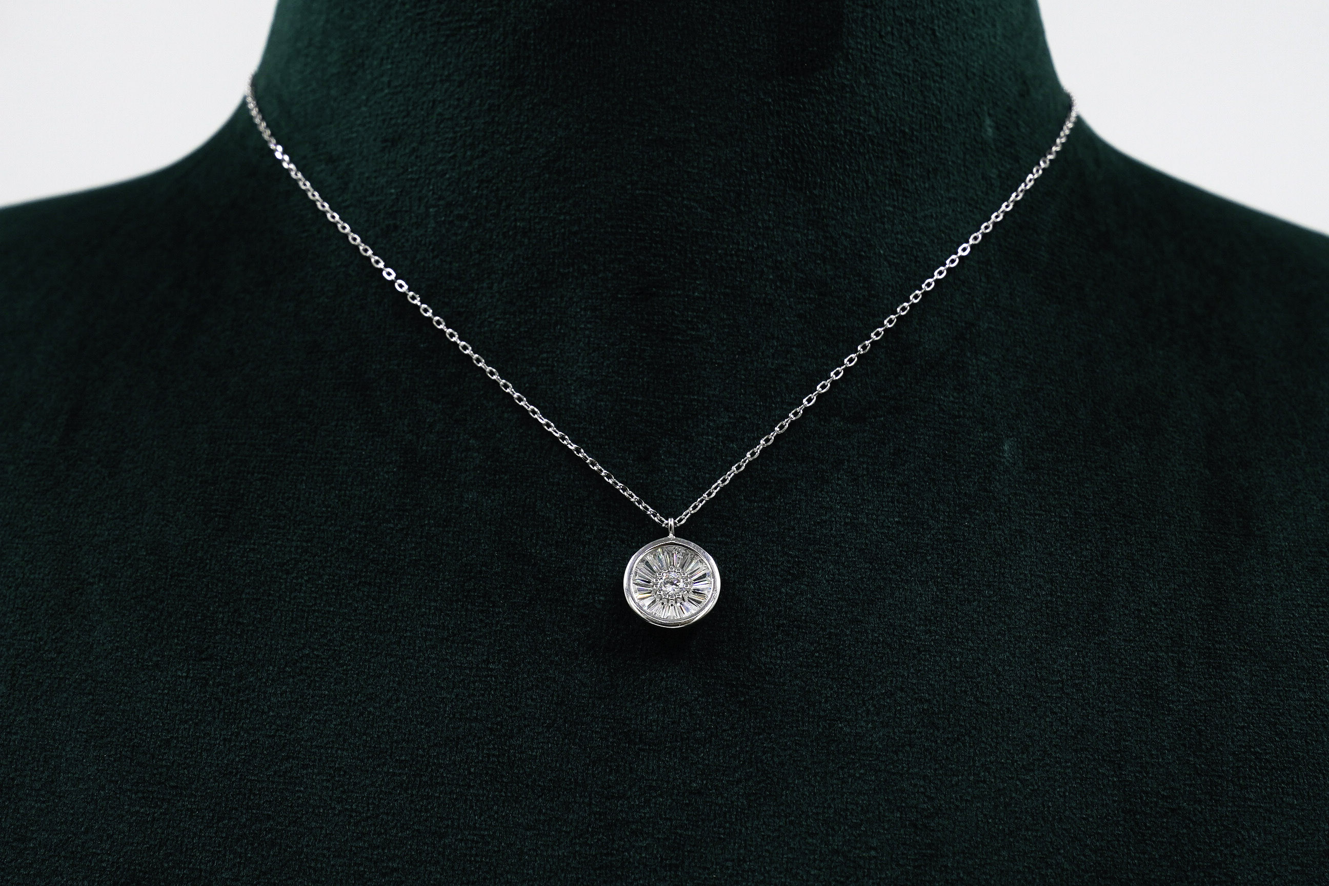 Raag Silver Jewellery - Silver Pendant Necklace