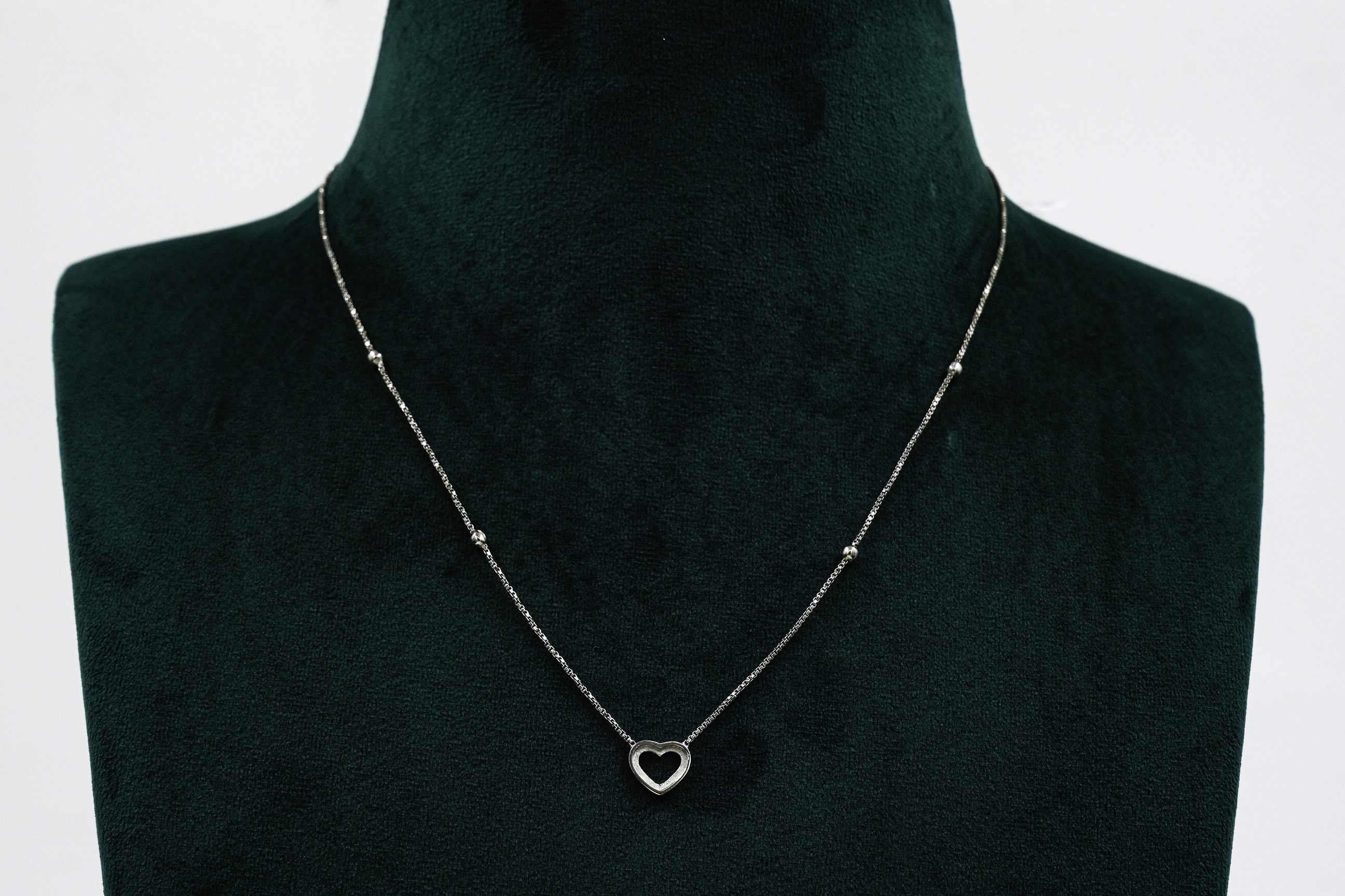 Silver Heart Necklace