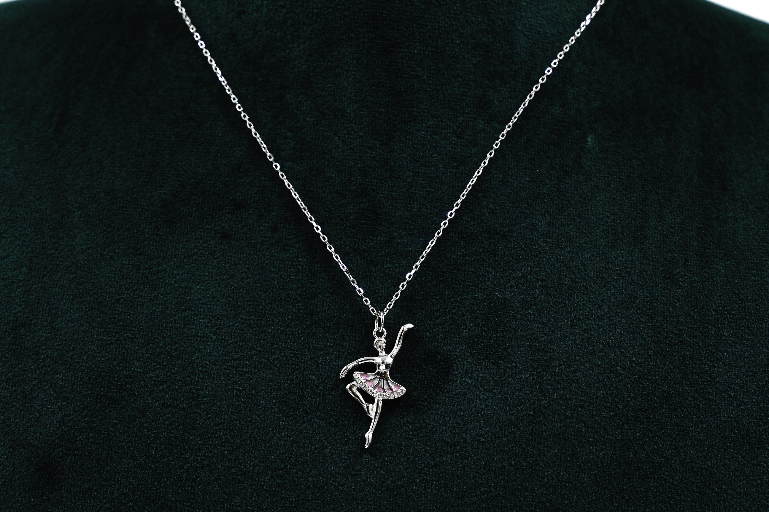 Raag Silver Jewellery - Silver Ballerina Necklace