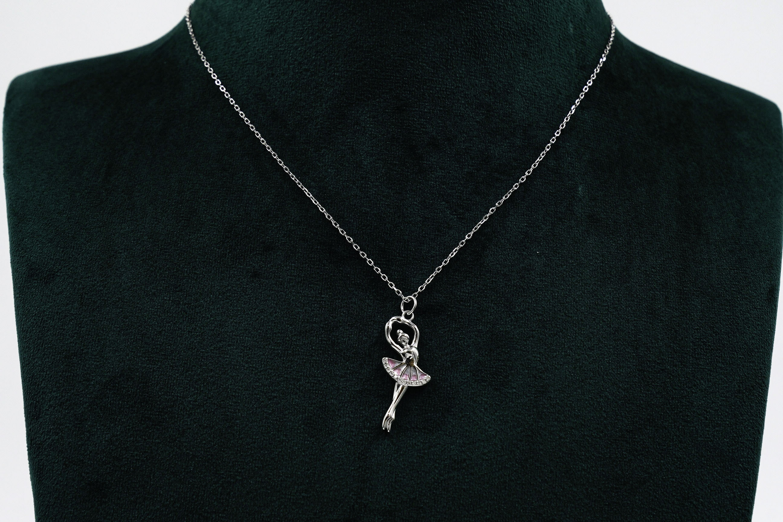 Raag Silver Jewellery - Silver Ballerina Necklace