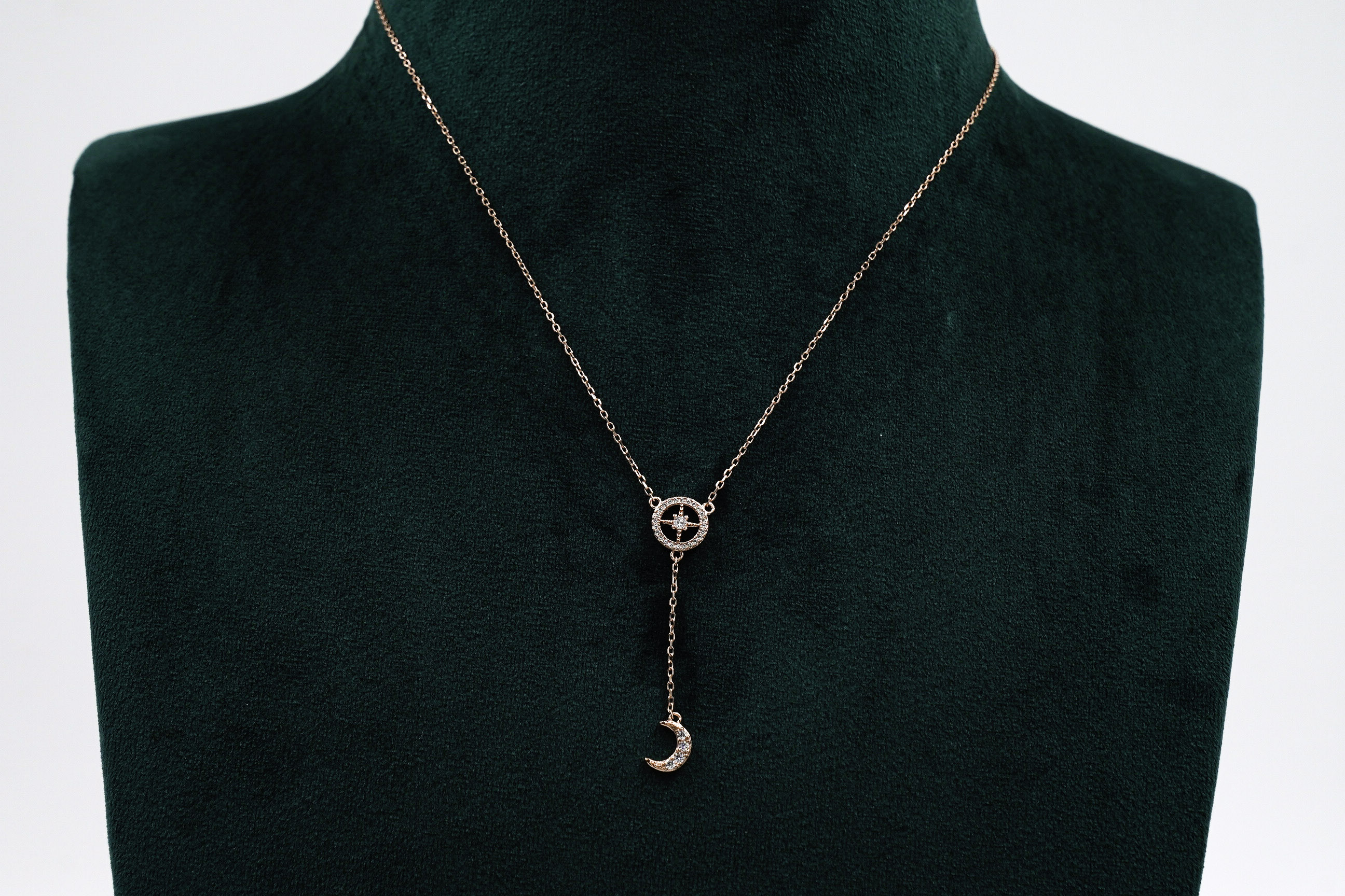 Silver Moon Necklace