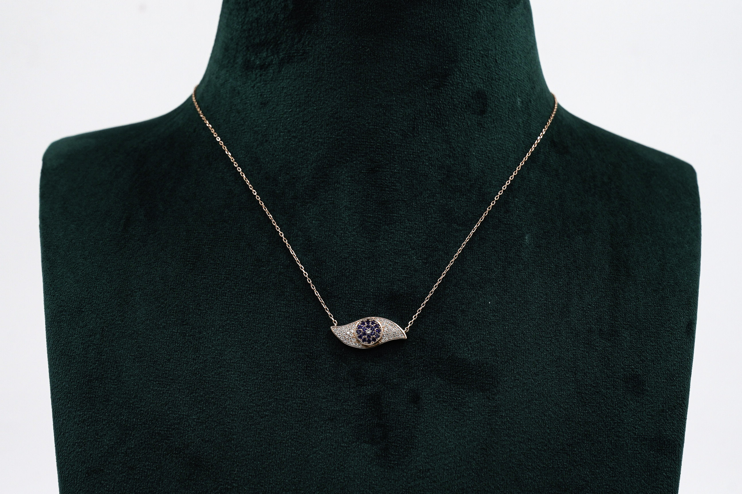 Silver Evil Necklace