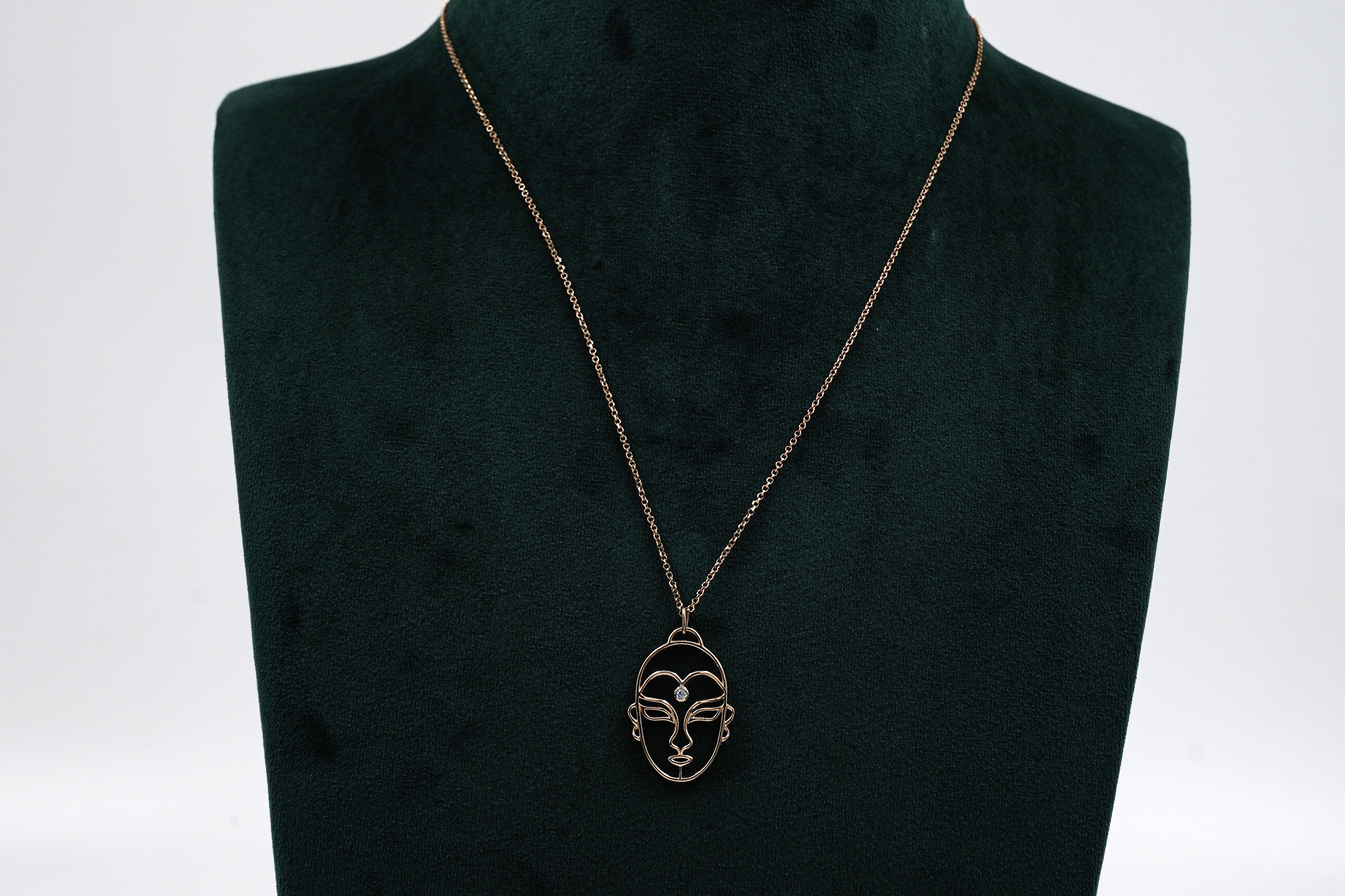 Silver Buddha Necklace