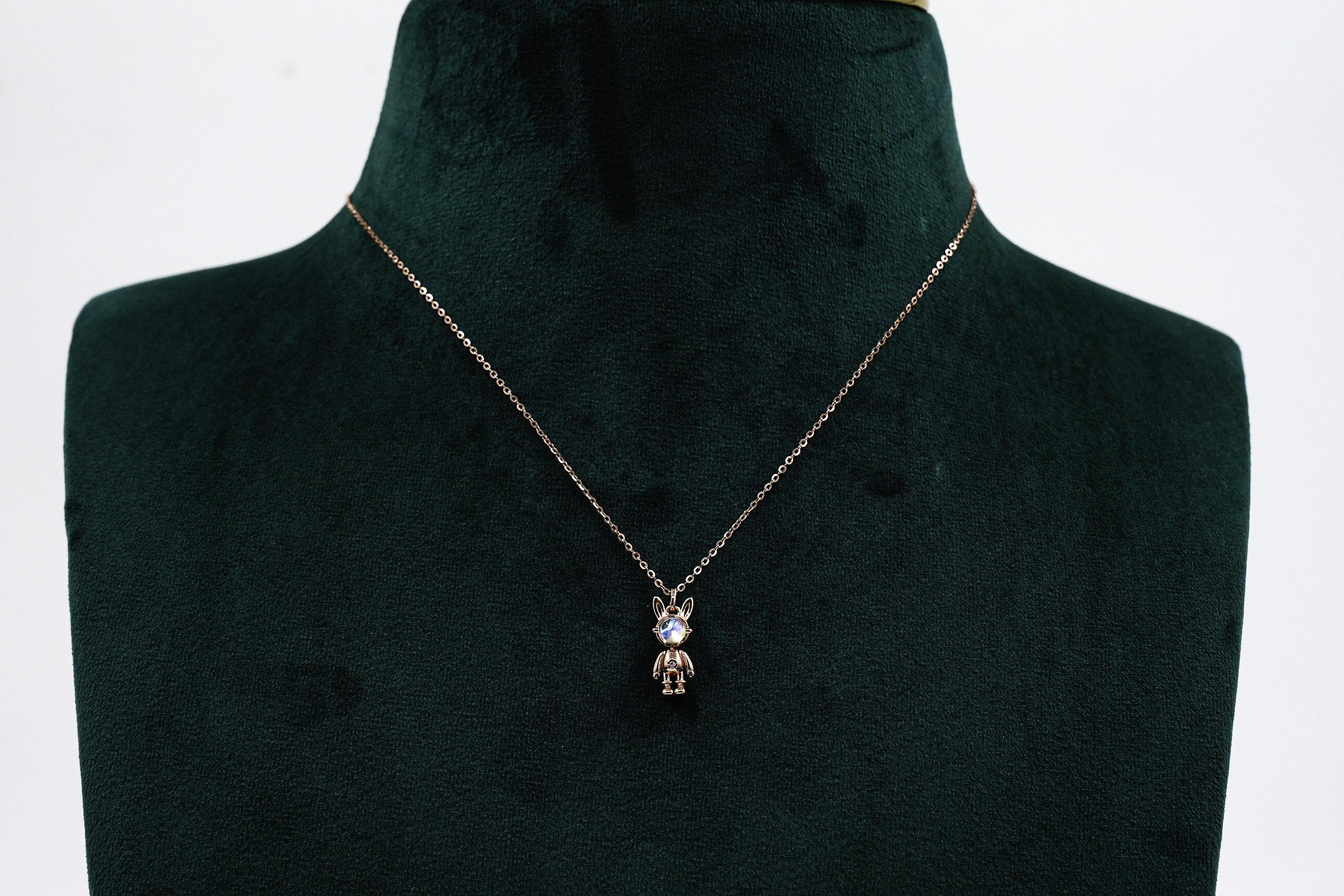 Silver Rabbit Necklace