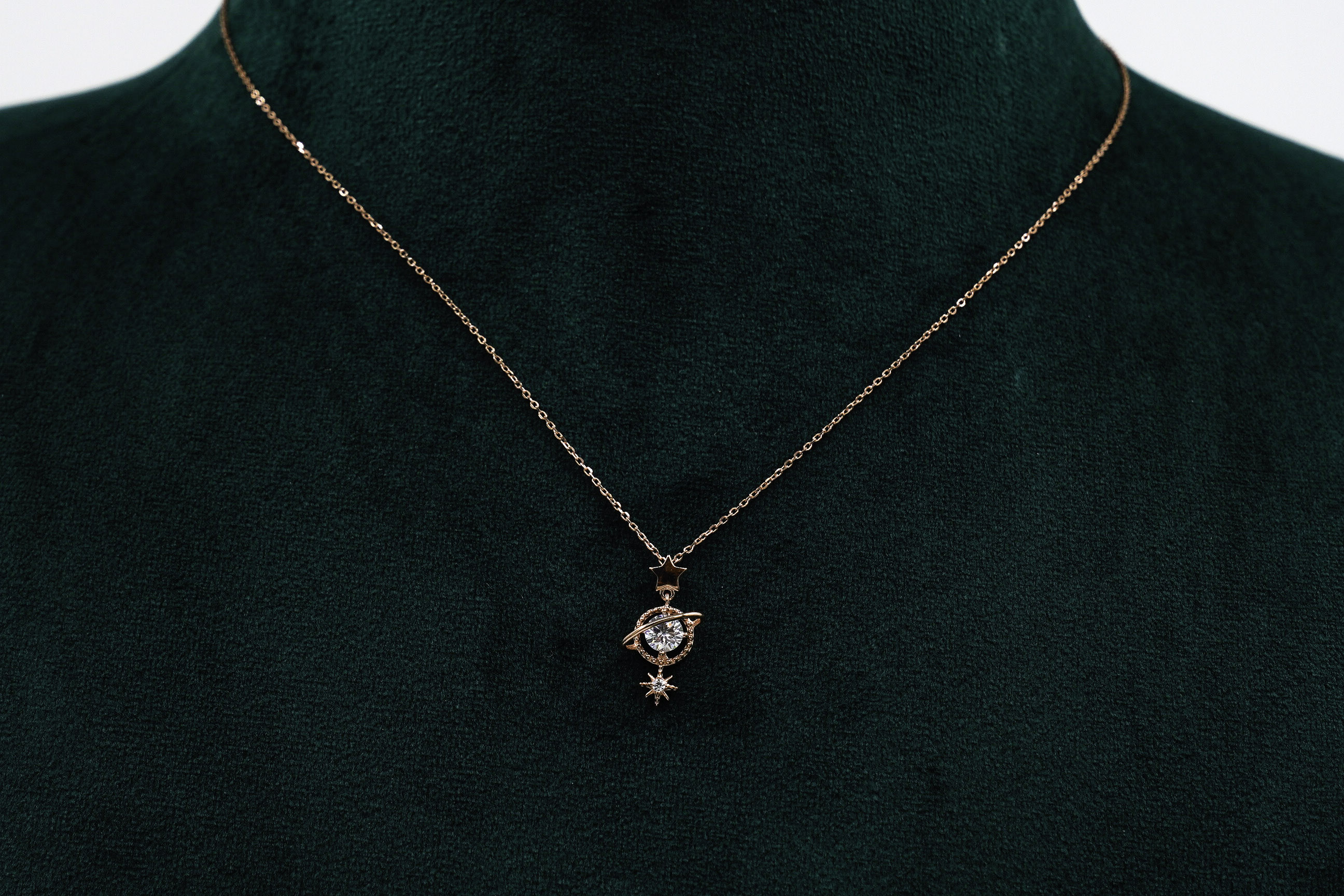 Raag Silver Jewellery - Silver Planet Necklace