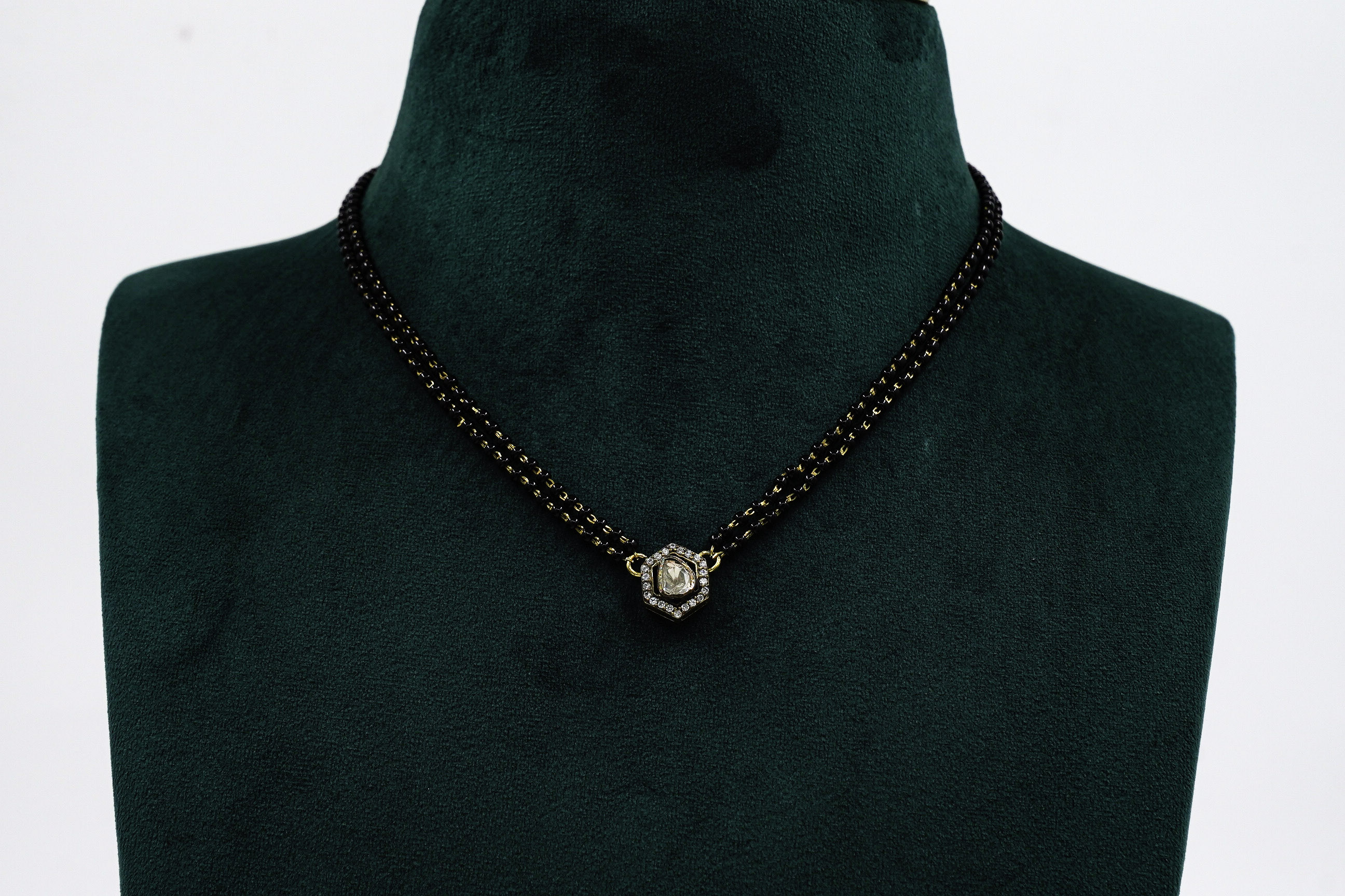 Silver Mangalsutra Necklace