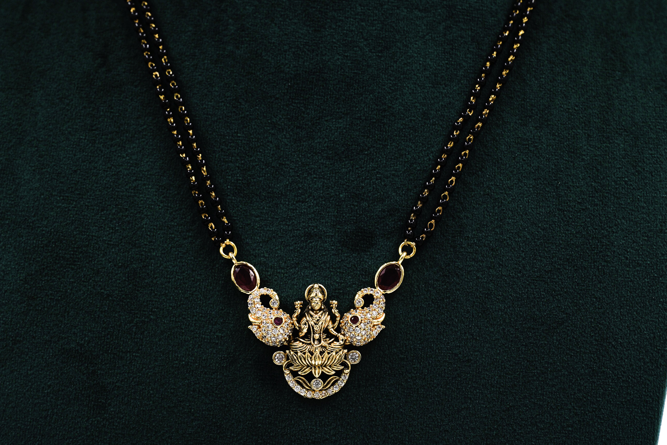 Raag Silver Jewellery - Lakshmi Pendant Necklace