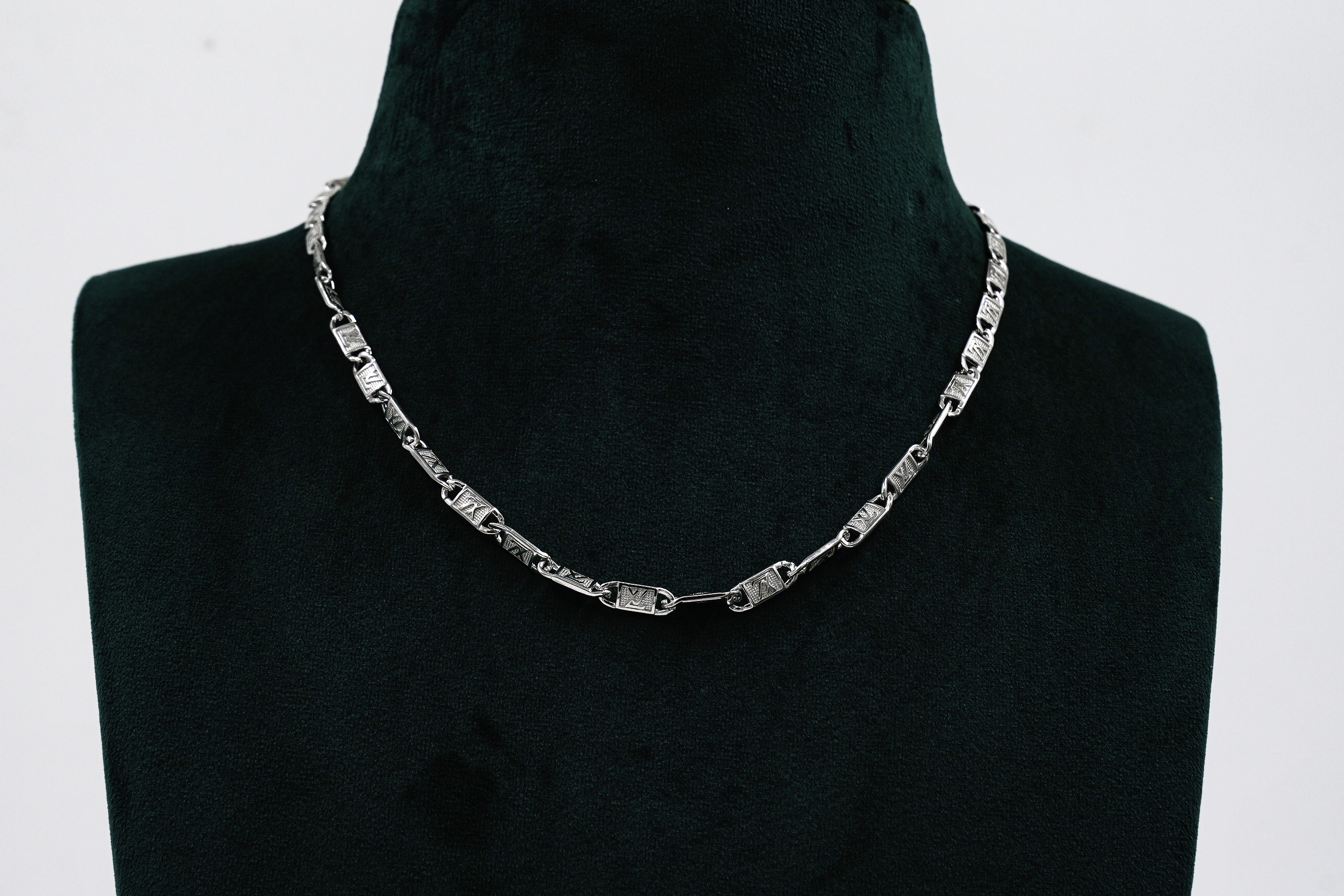 Silver Link Necklace