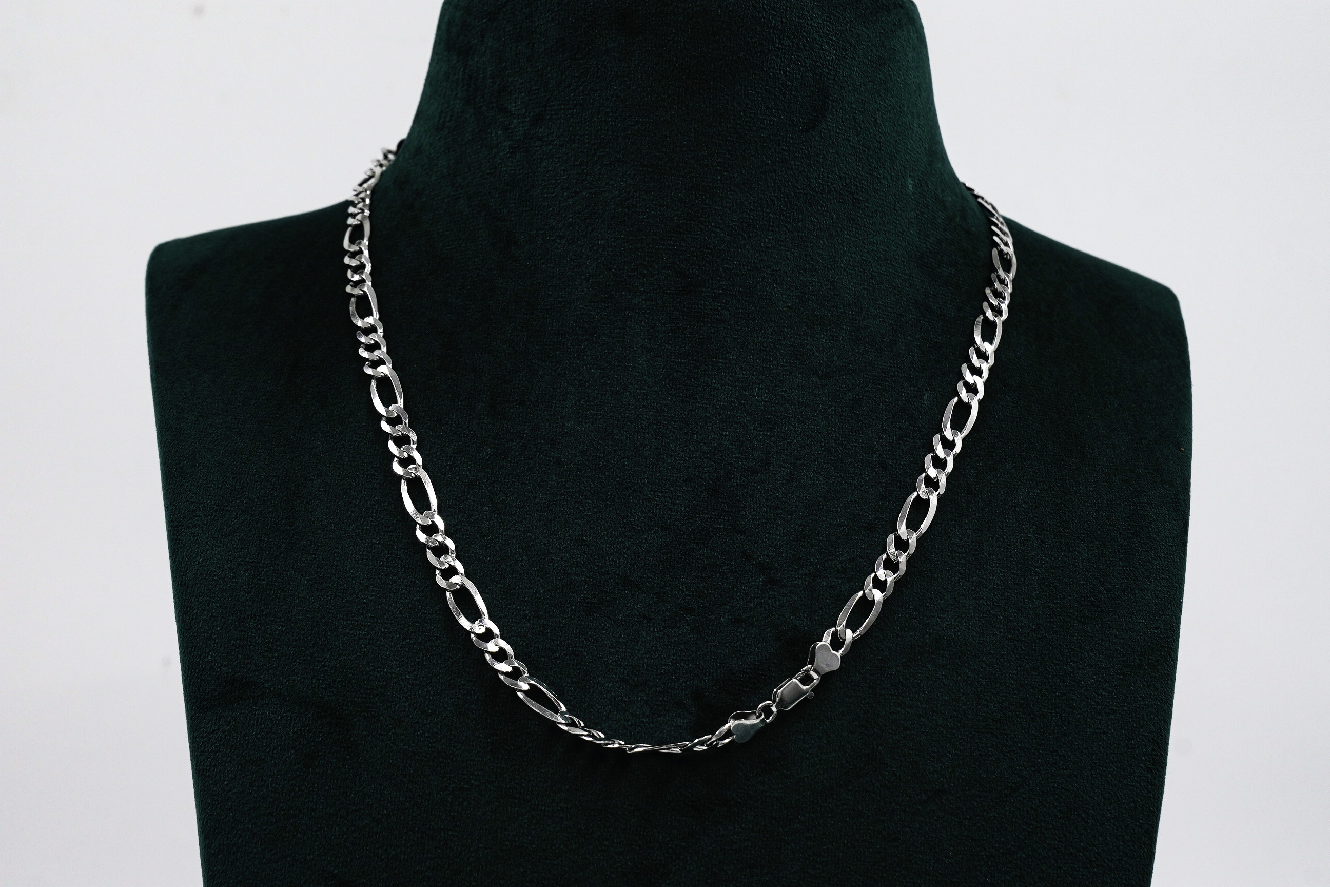Silver Figaro Chain