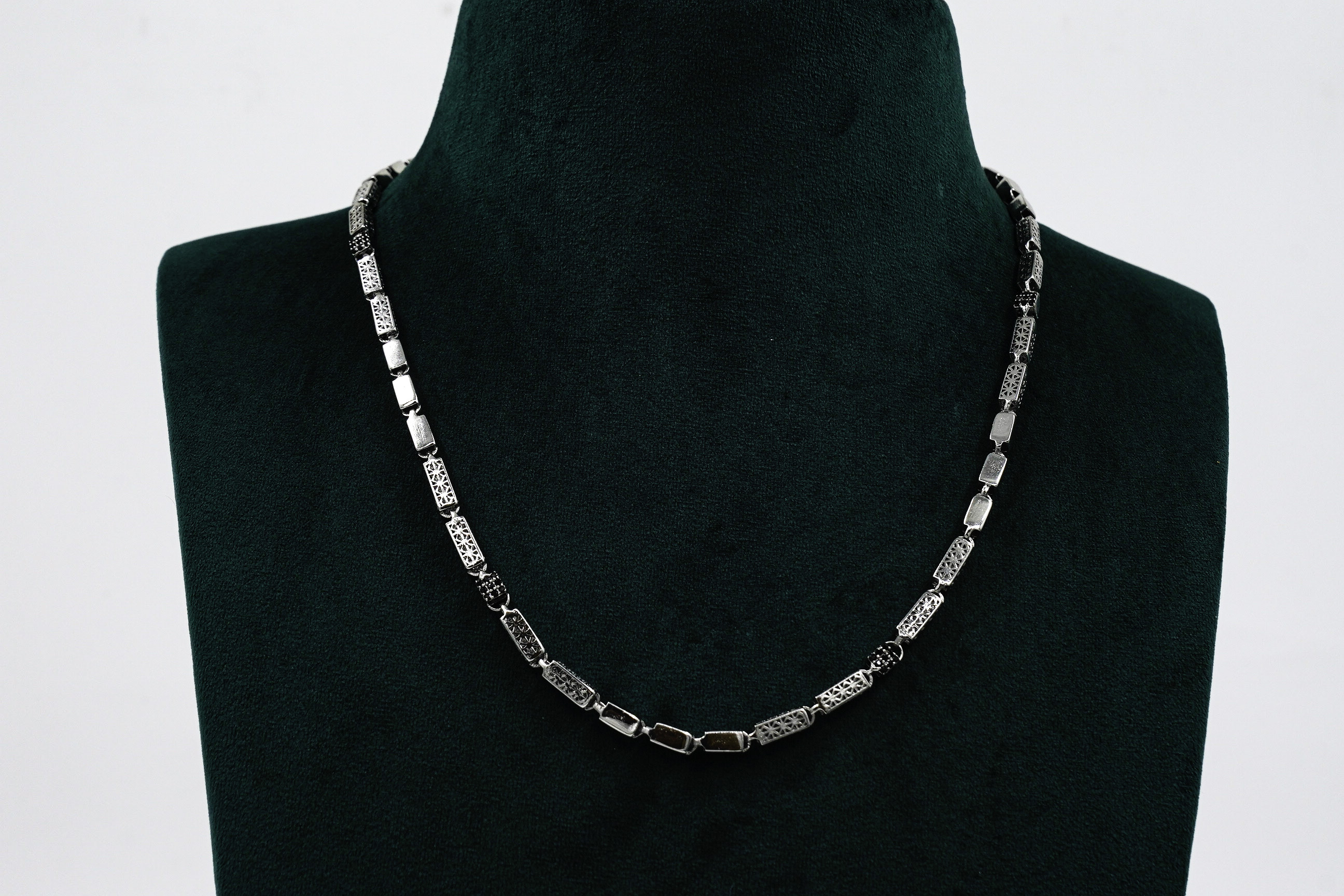 Silver Link Necklace