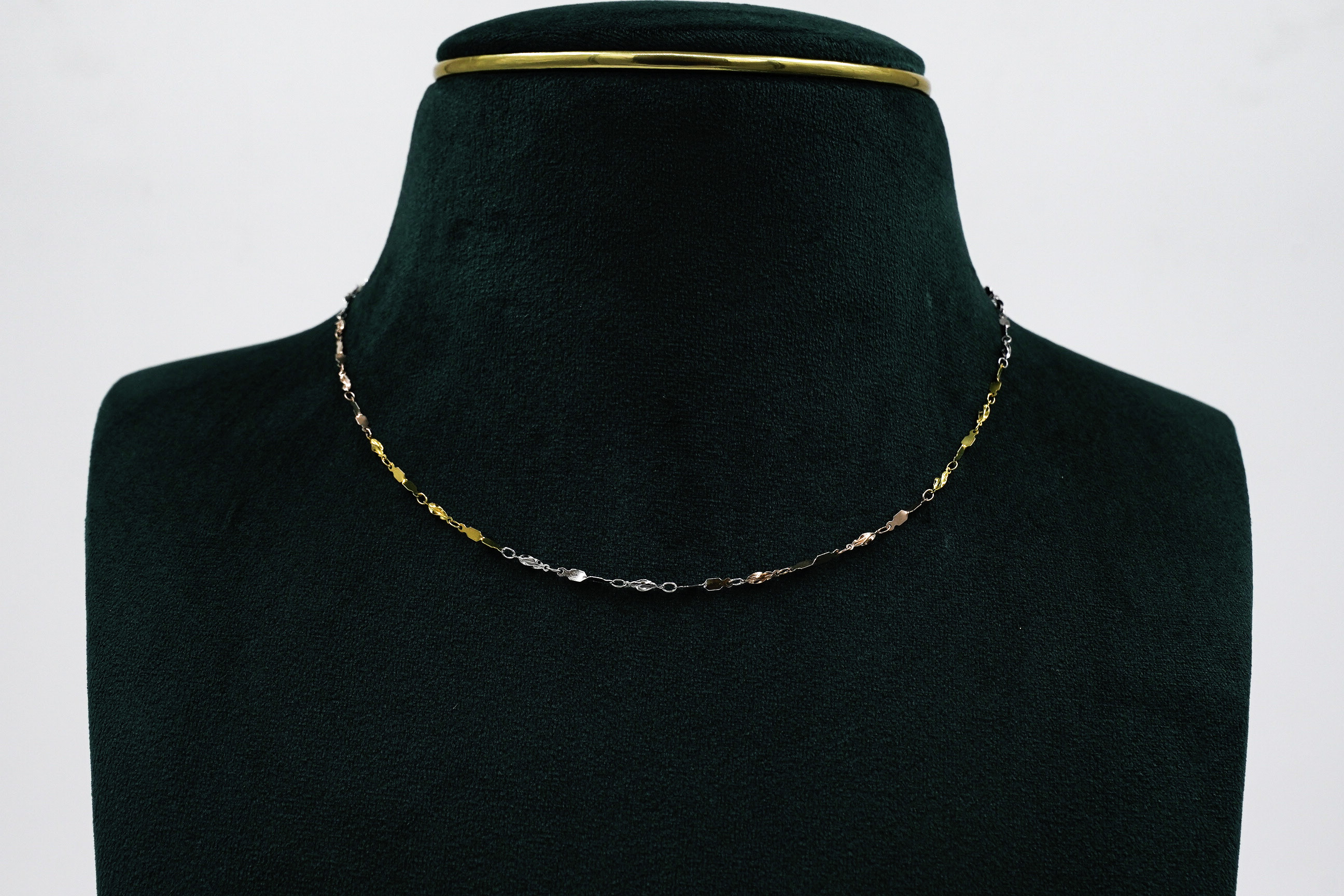 Silver Disc Necklace