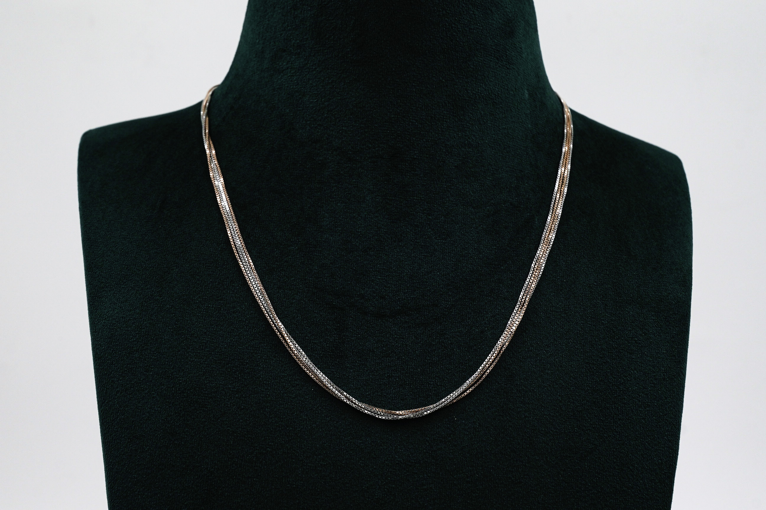 Silver Layered Necklace