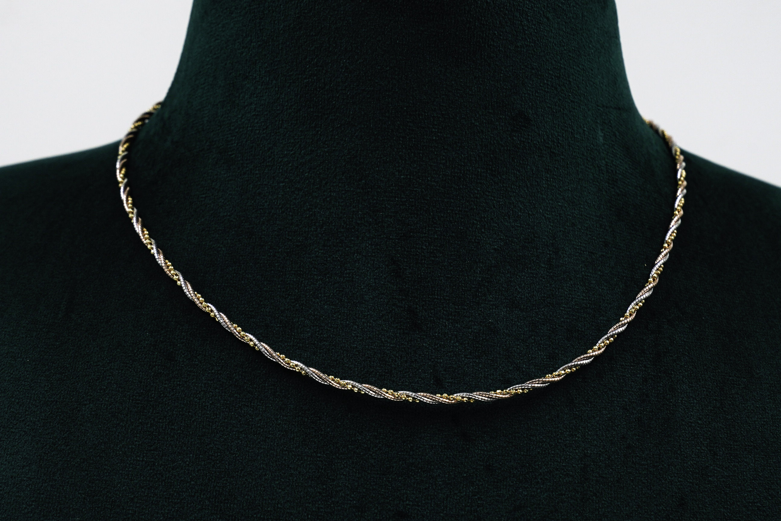 Raag Silver Jewellery - Silver Twisted Necklace