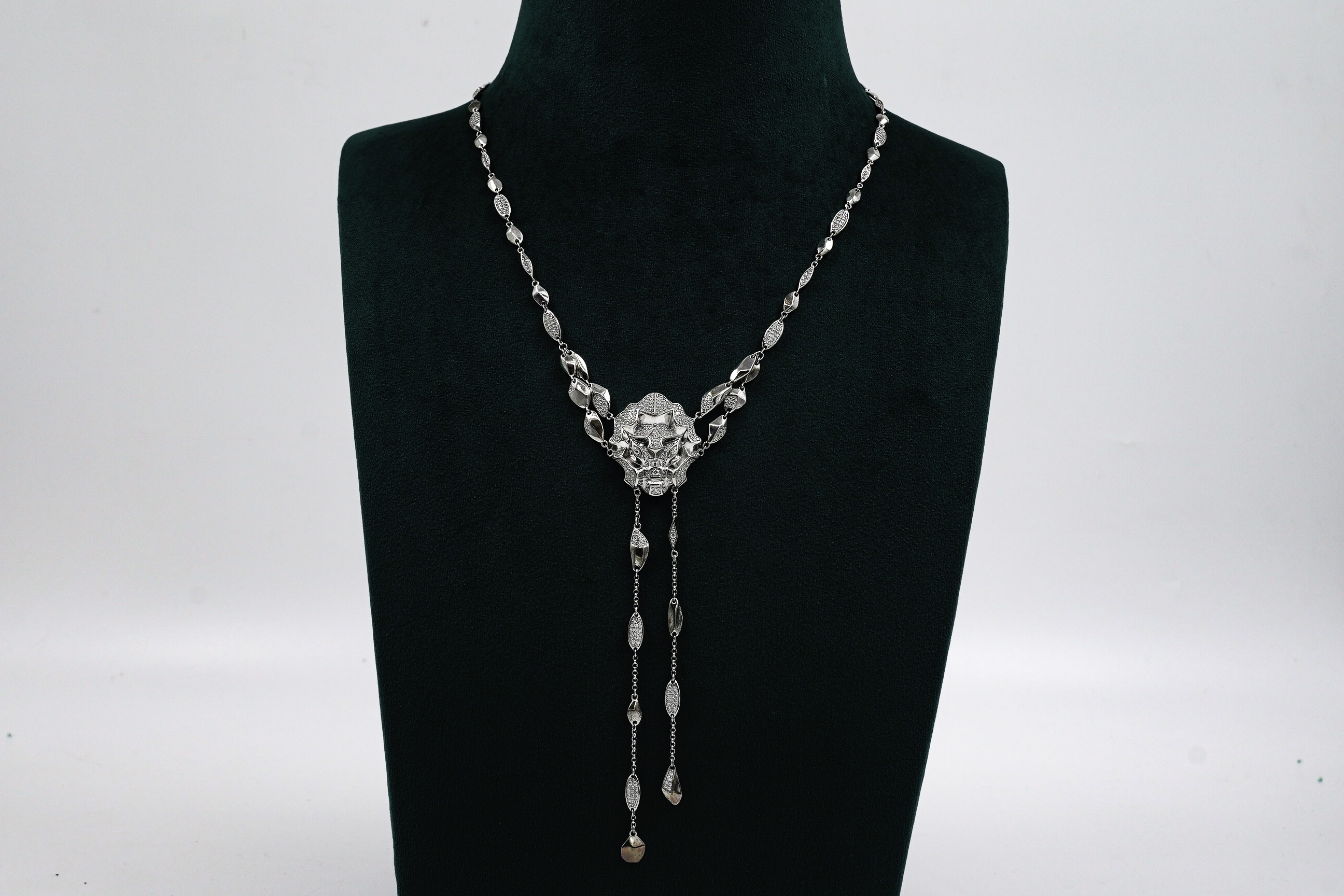 Silver Drop Necklace