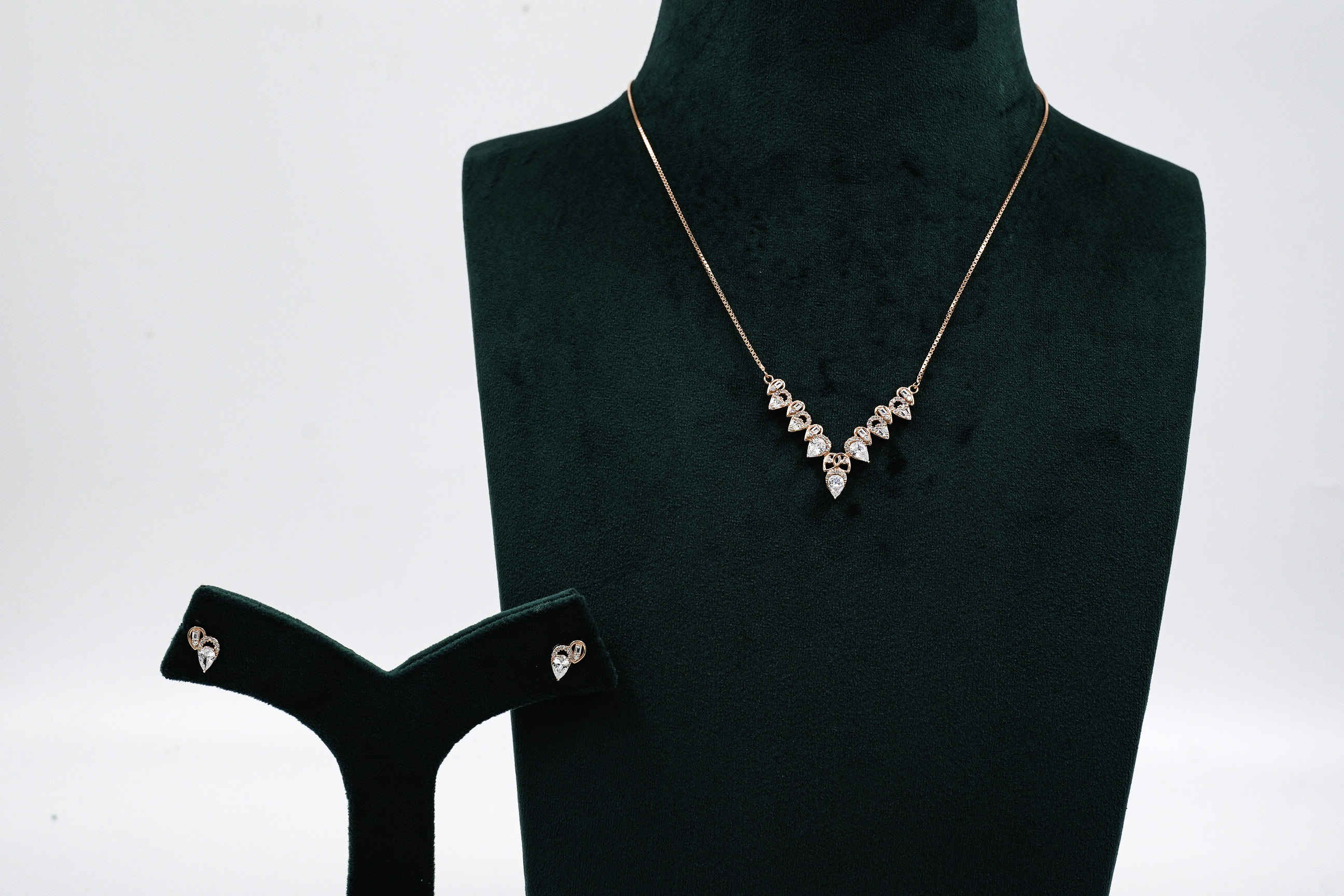 Silver Drop Necklace