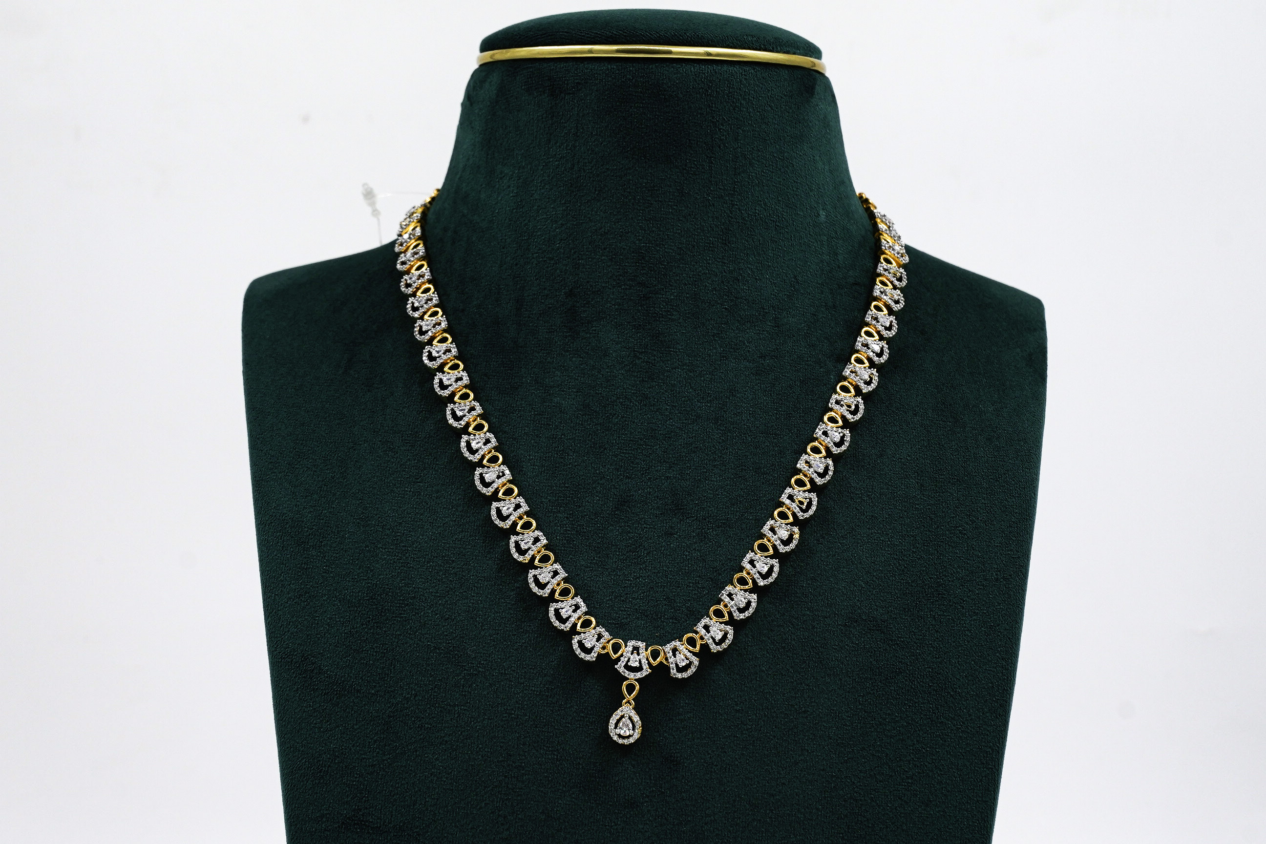 Silver Stone Necklace