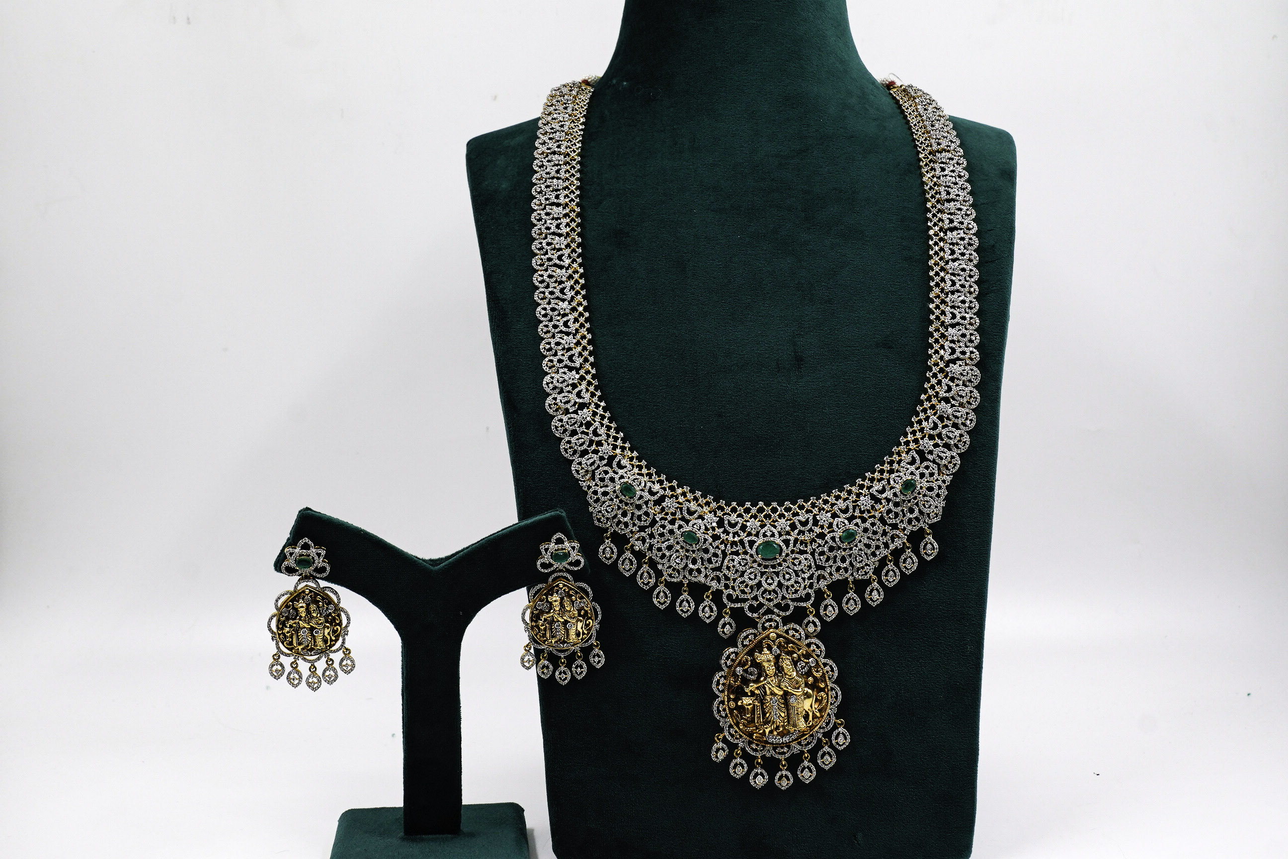 Raag Silver Jewellery - Silver Lakshmi Necklace