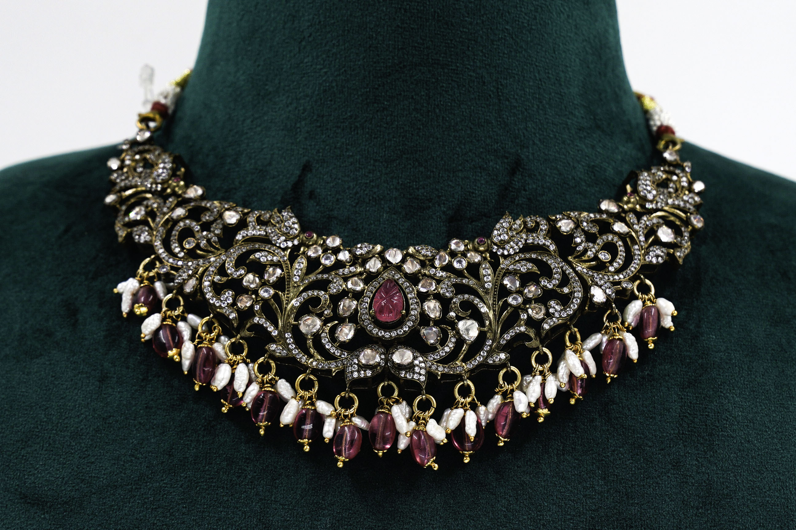 Raag Silver Jewellery - Silver Bridal Necklace
