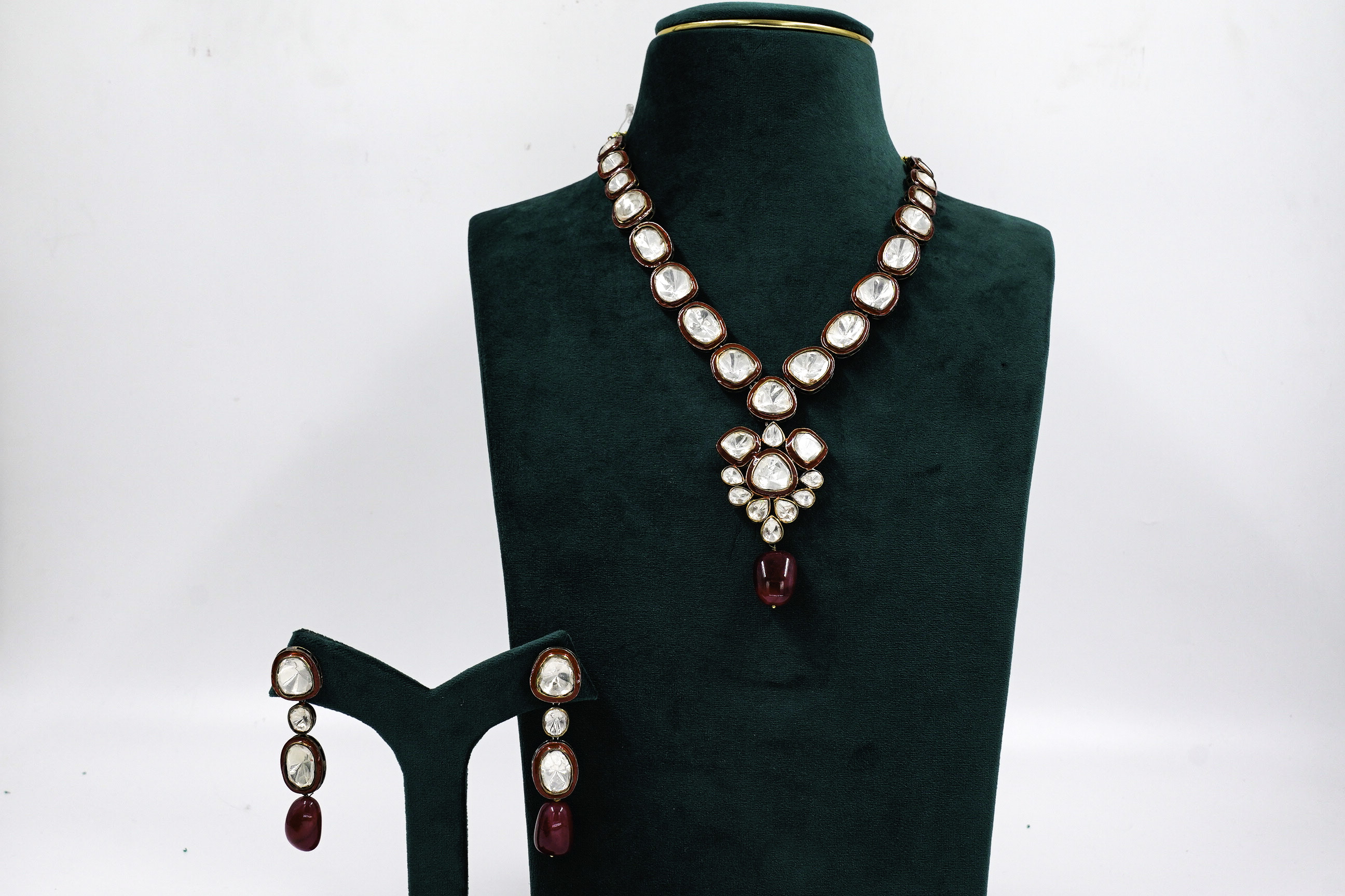 Raag Silver Jewellery - Stone Necklace Set