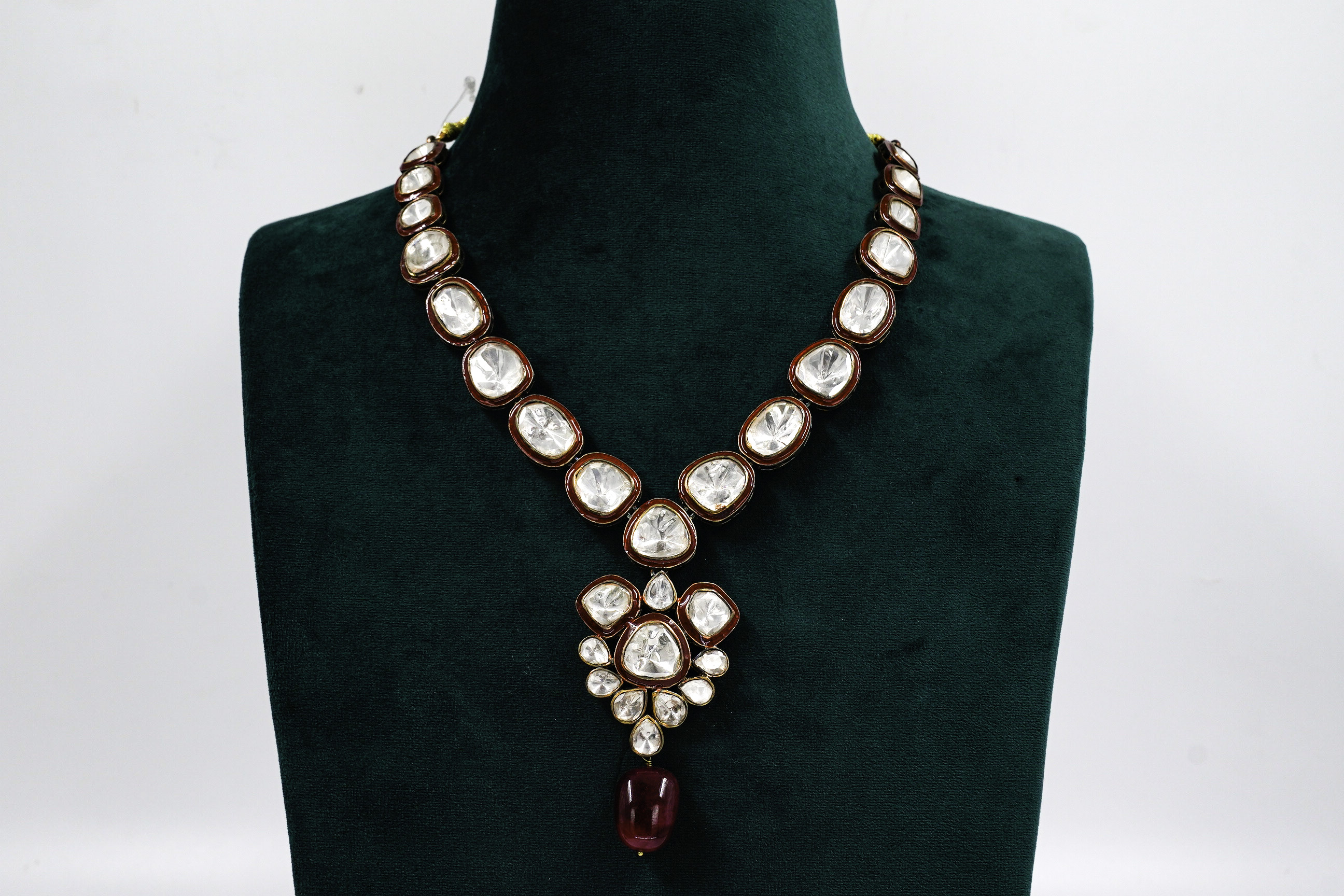 Raag Silver Jewellery - Stone Necklace Set