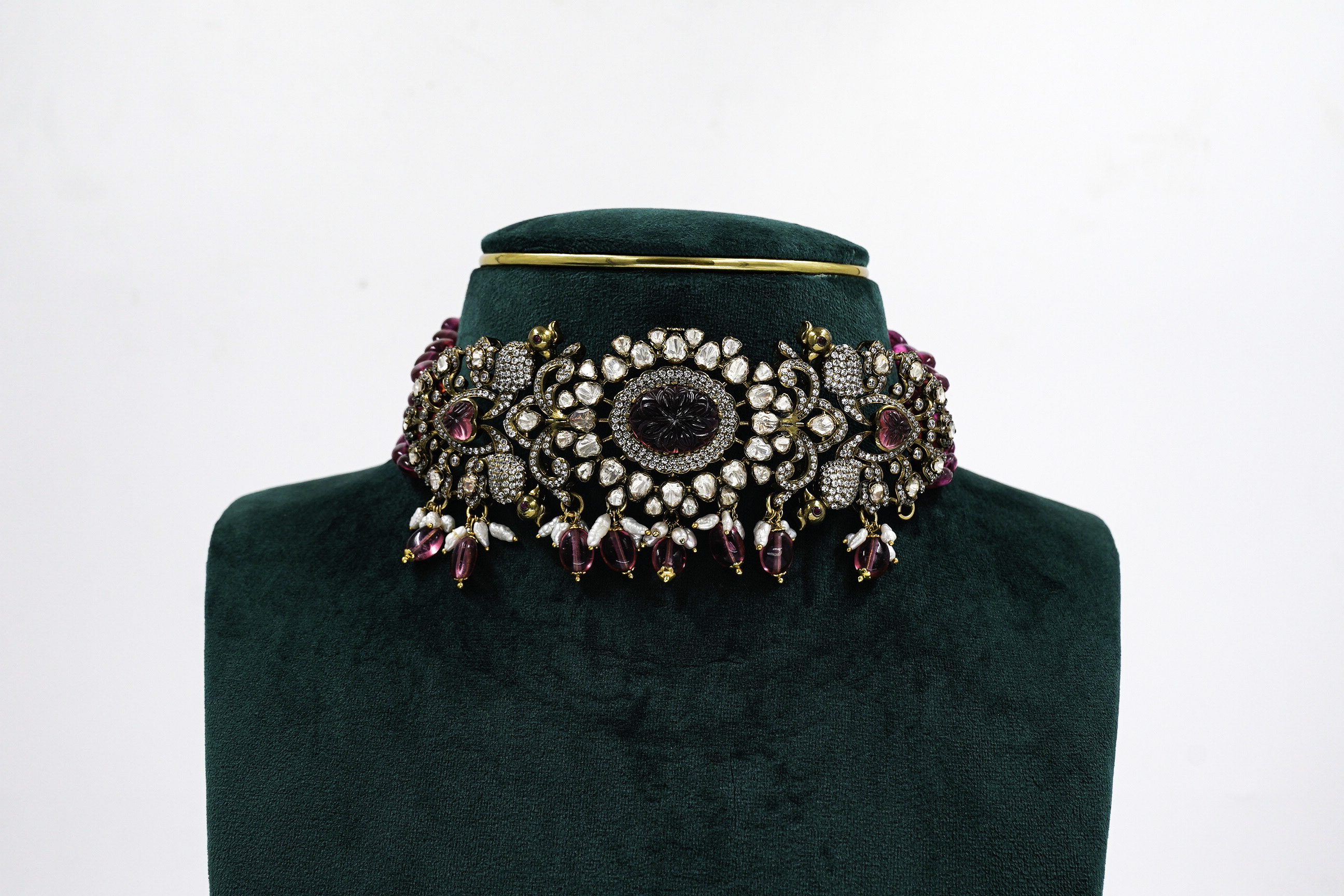 Raag Silver Jewellery - Silver Choker Necklace