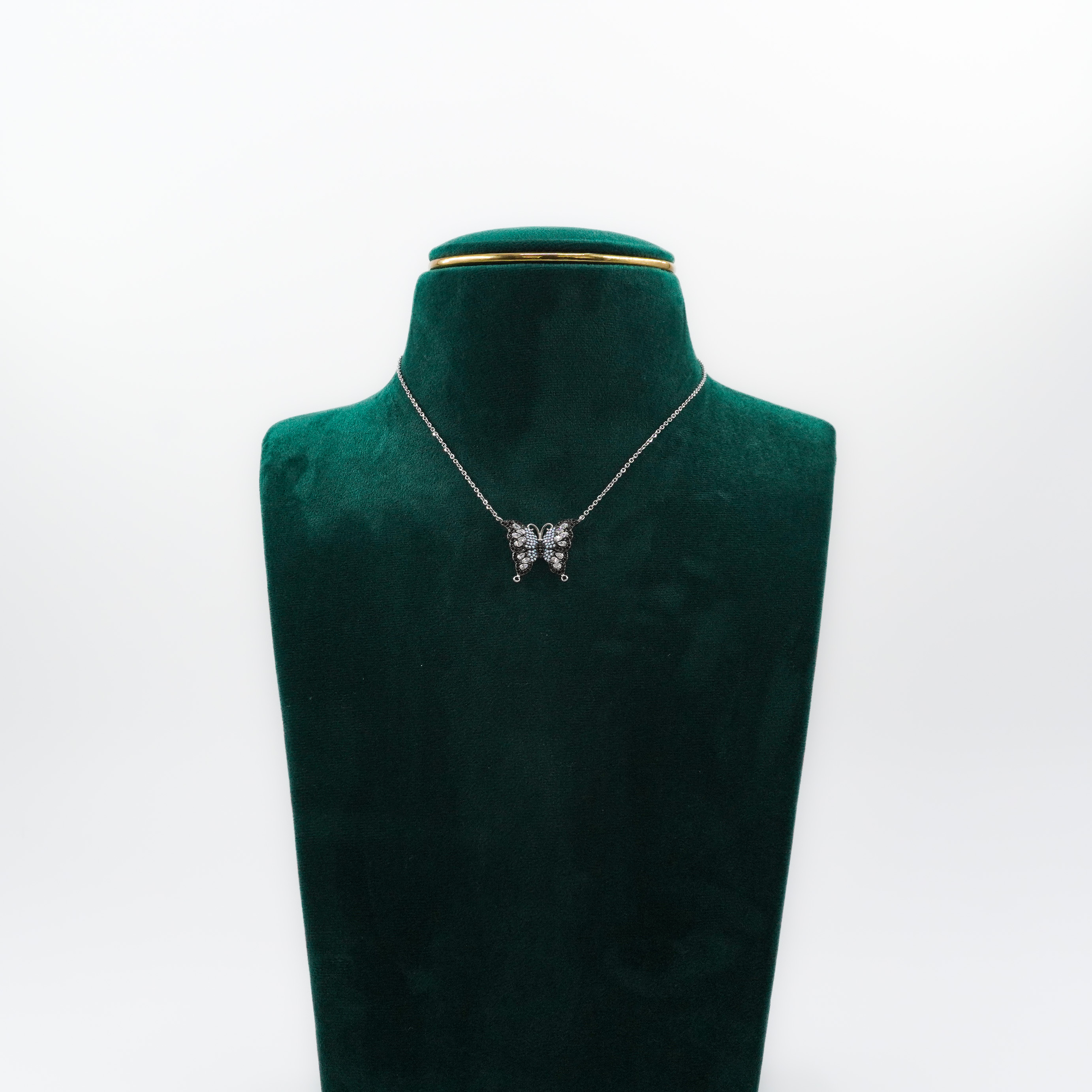 Raag Silver Jewellery Basheerbagh - Silver Butterfly Pendant