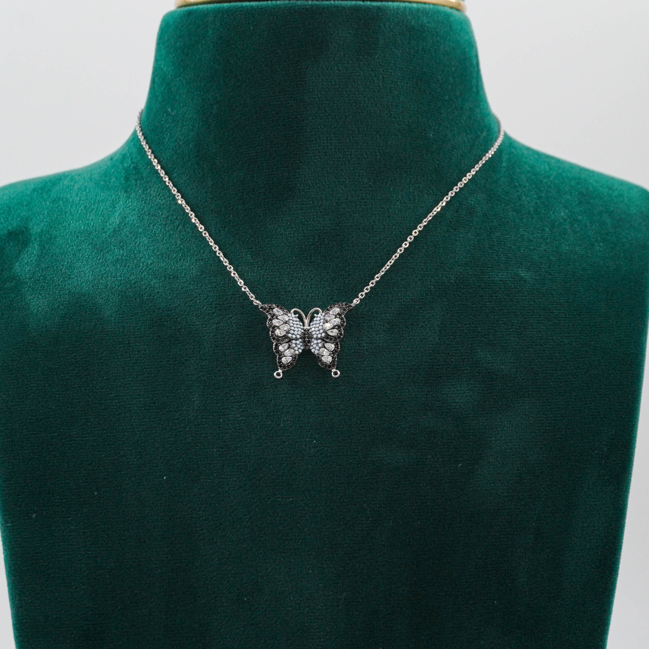 Raag Silver Jewellery Basheerbagh - Silver Butterfly Pendant