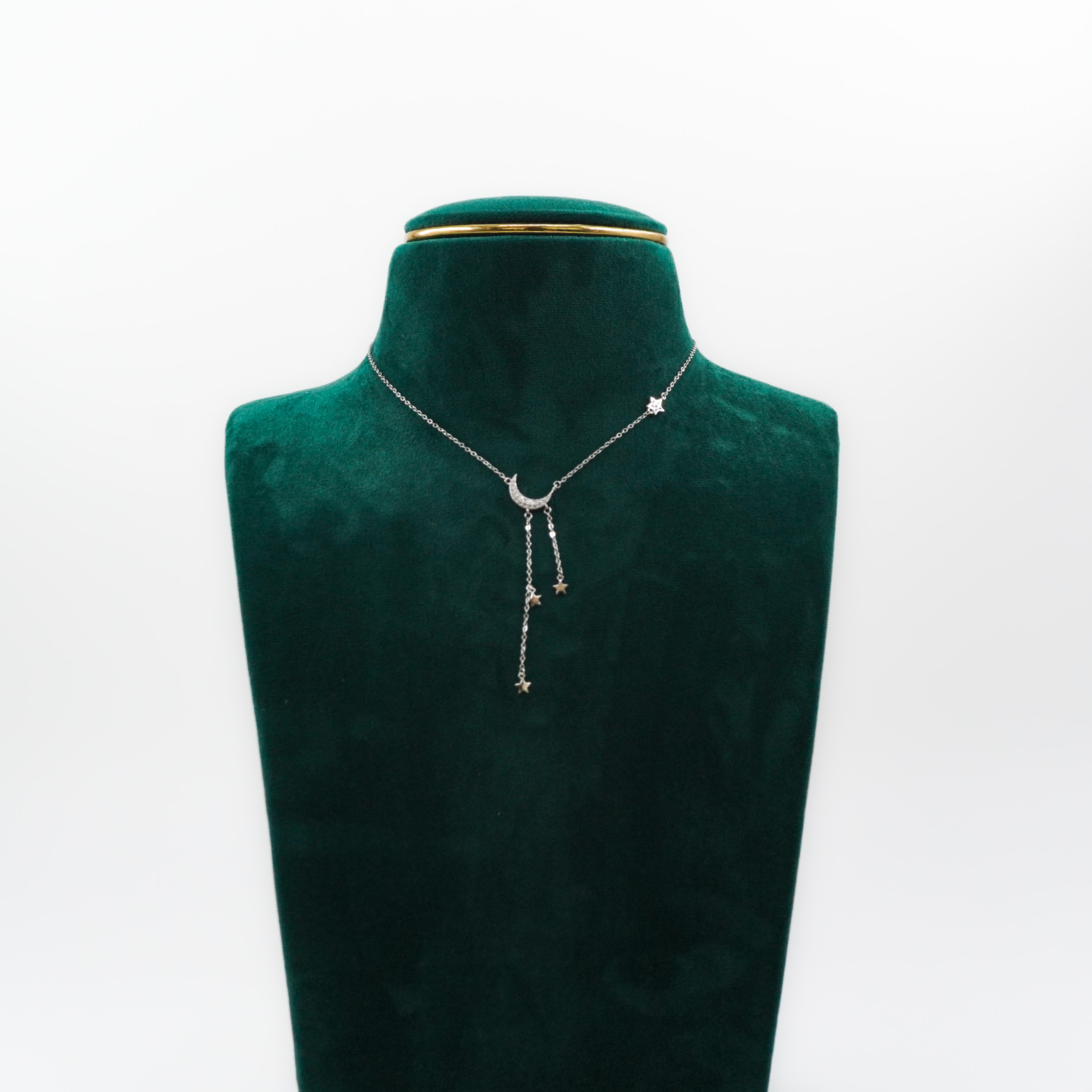 Raag Silver Jewellery Basheerbagh - Moon Star Chain