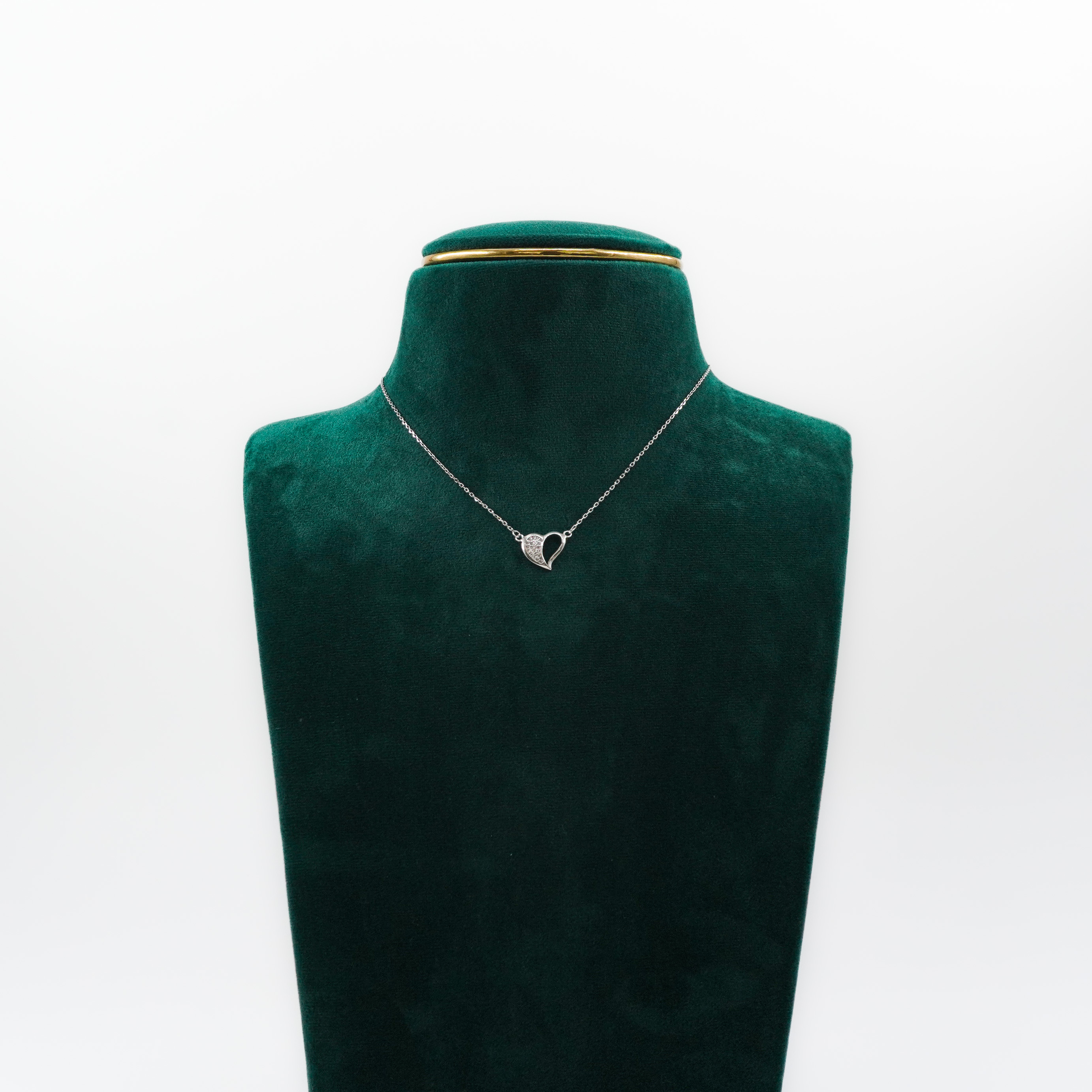 Raag Silver Jewellery Basheerbagh - Silver Heart Pendant