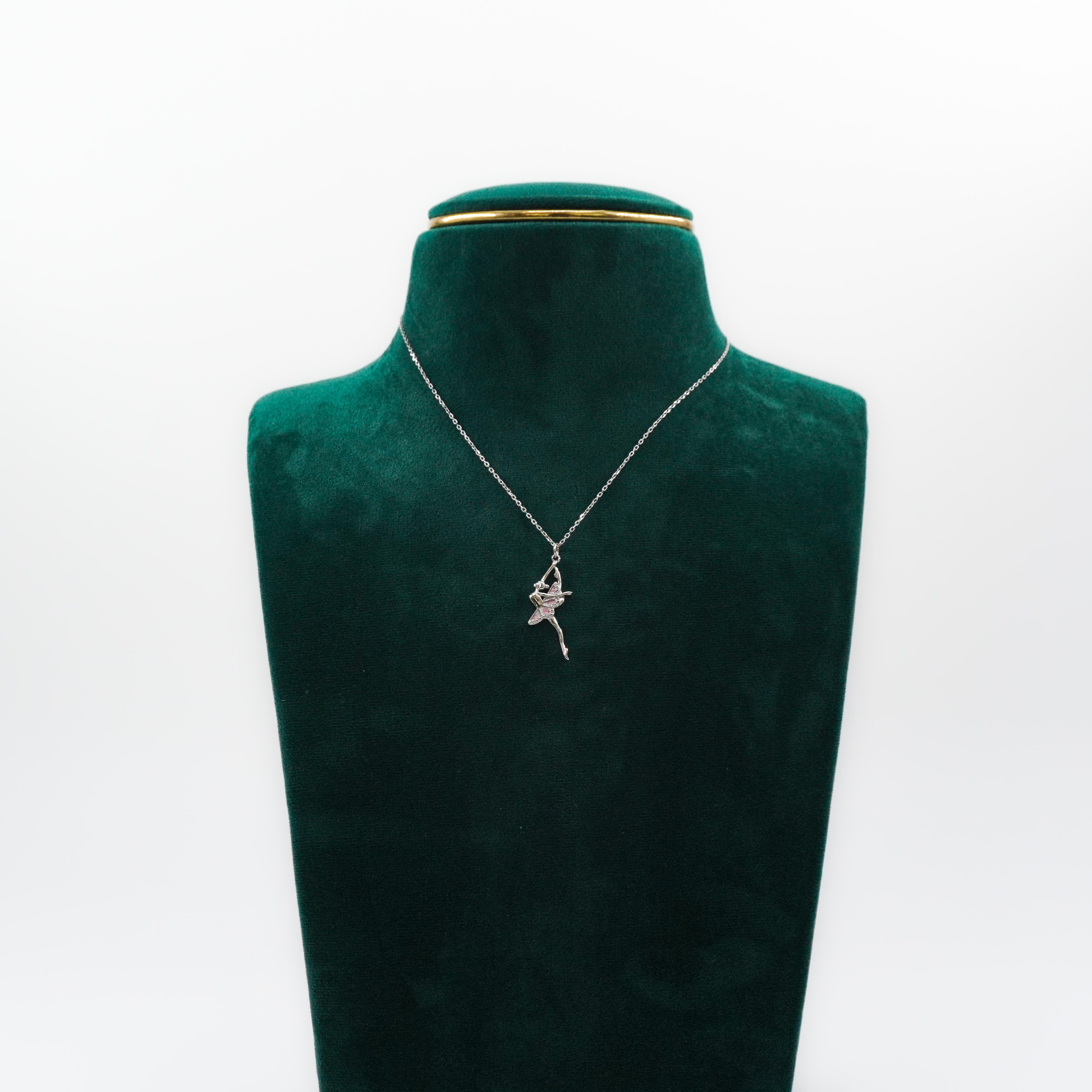 Raag Silver Jewellery Basheerbagh - Ballerina Charm Necklace