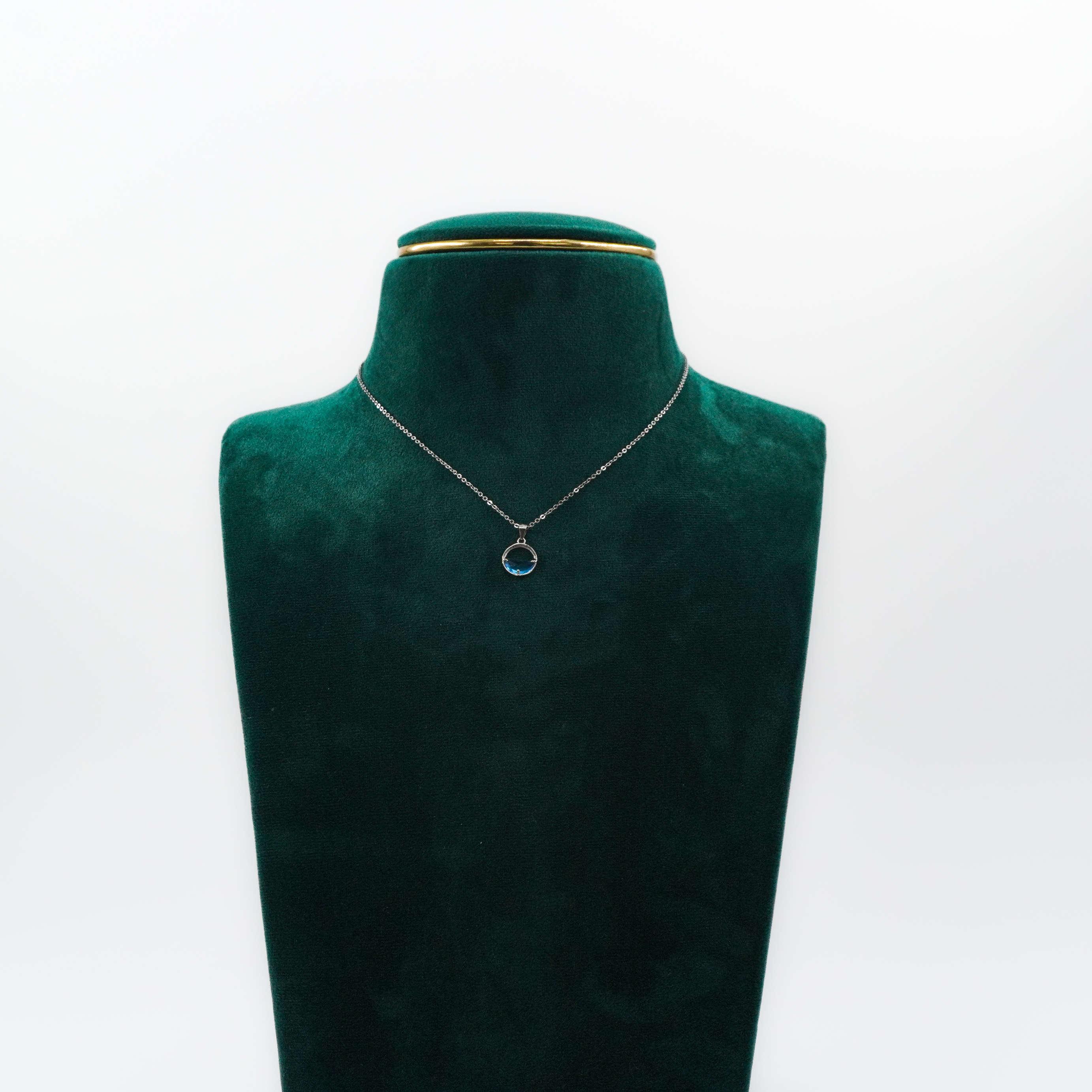 Blue Topaz Pendant