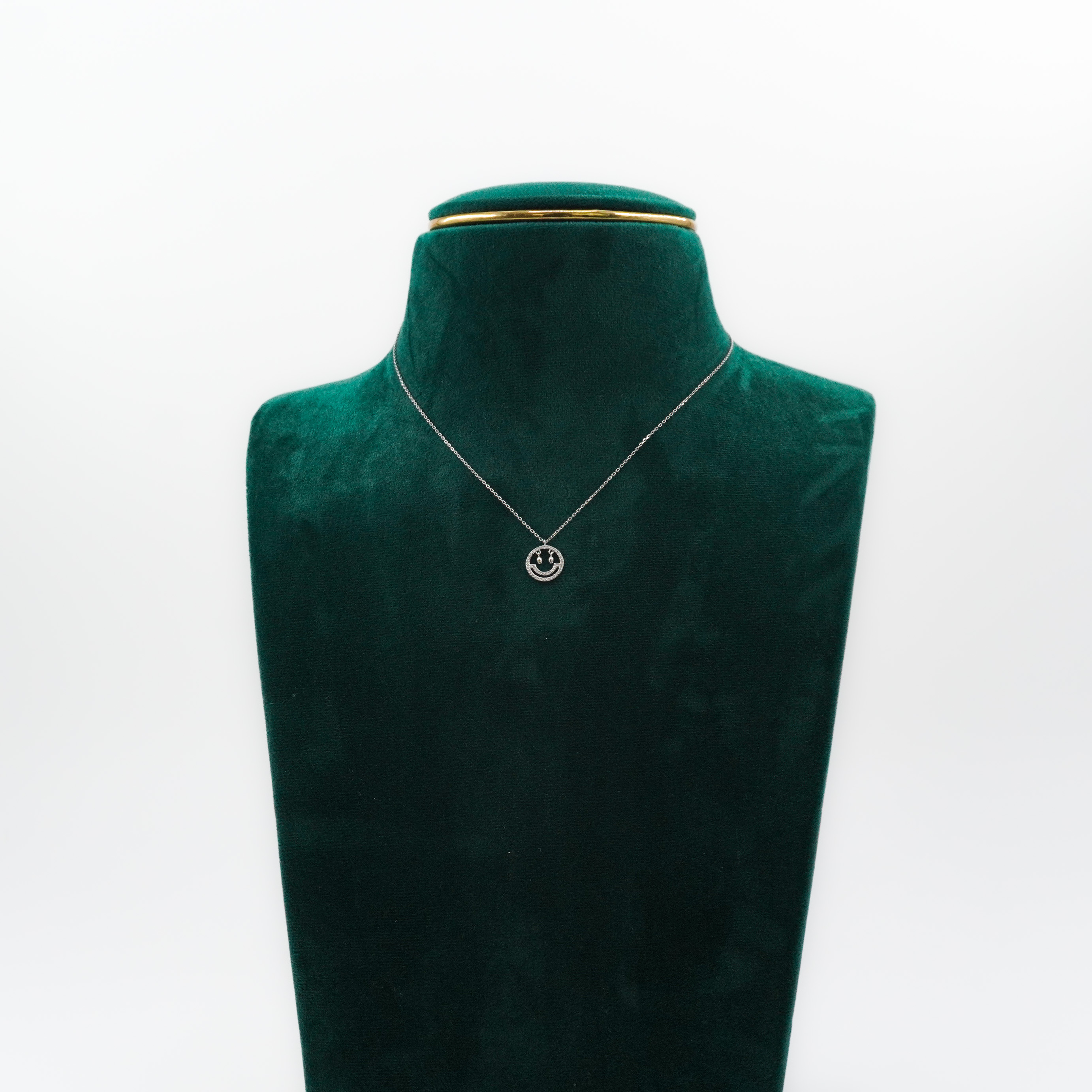 Sparkly Smiley Pendant