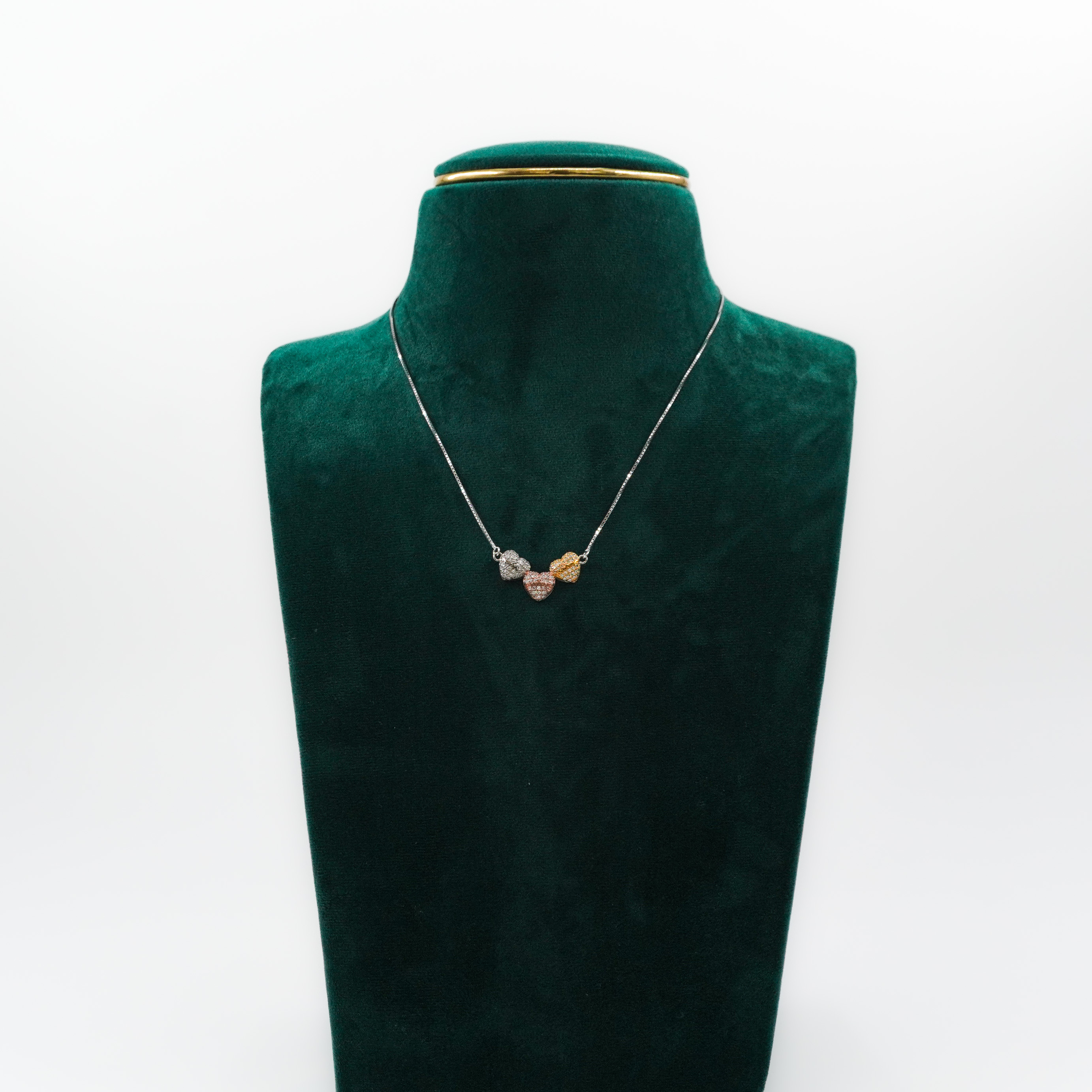 Multi-tone Heart Pendant