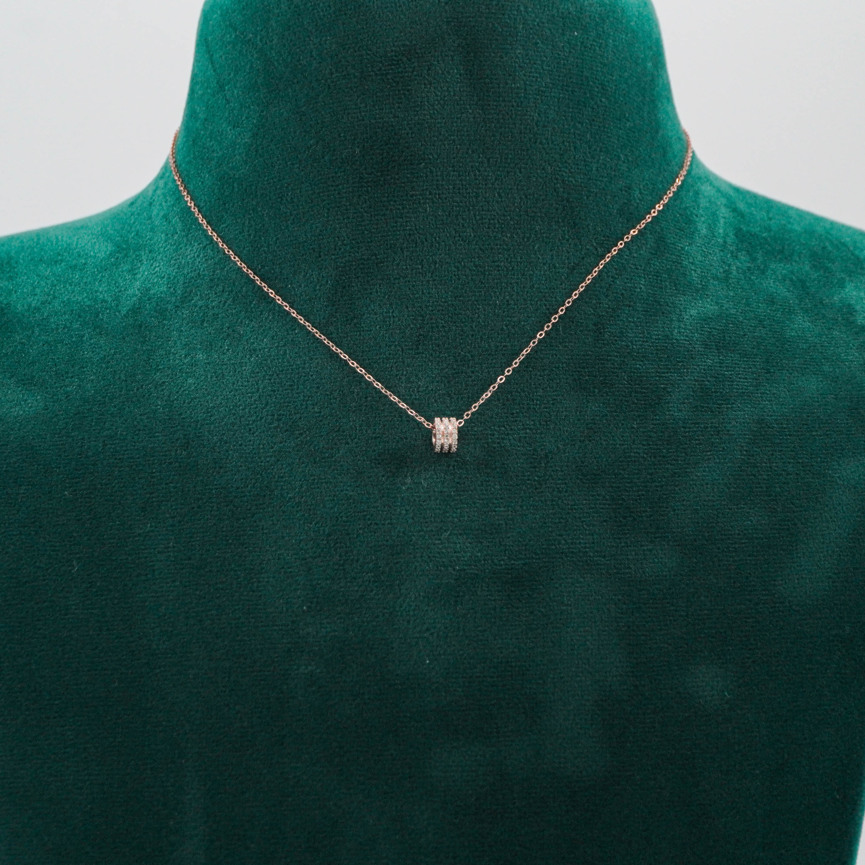 Raag Silver Jewellery Basheerbagh - Radiant Rose Pendant