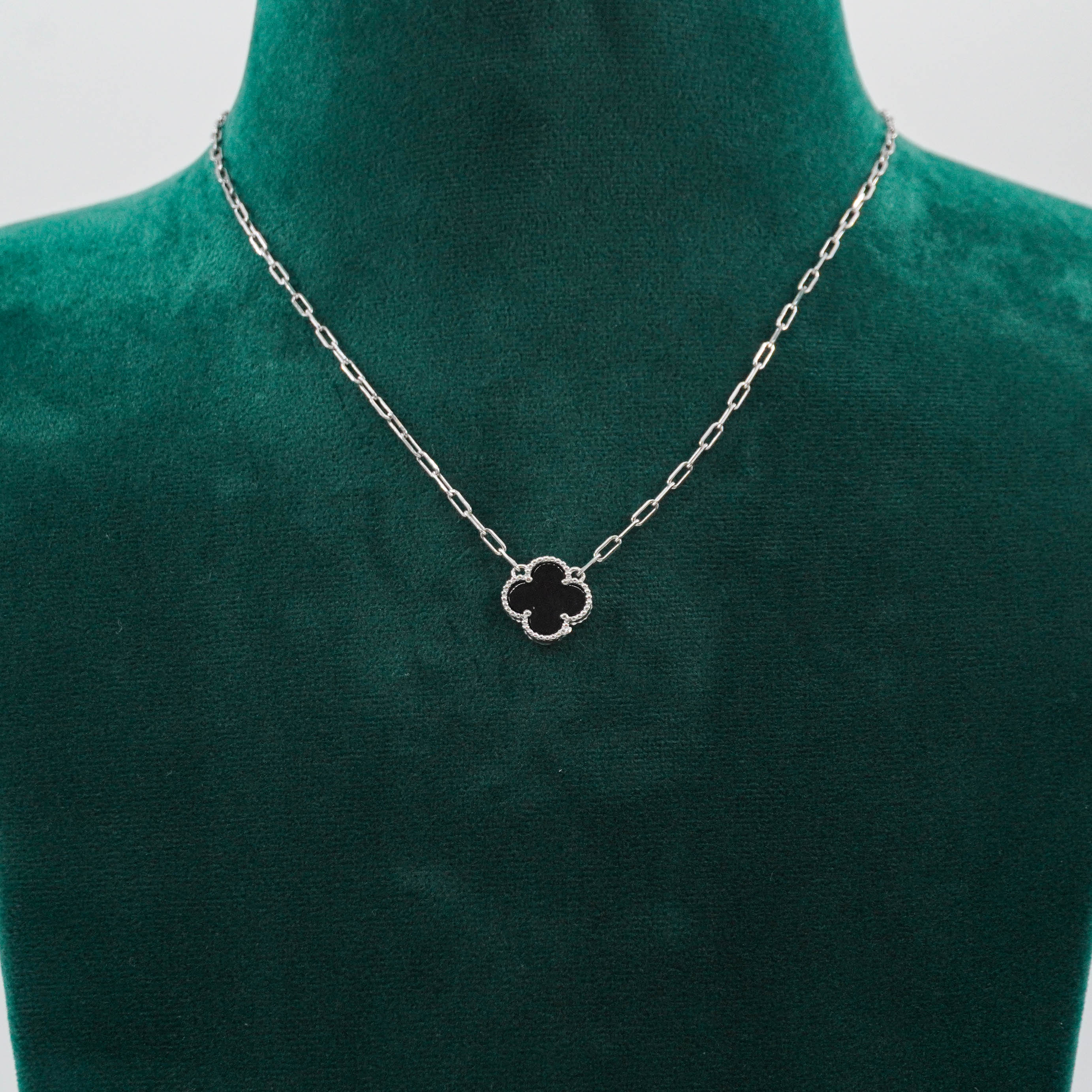 Raag Silver Jewellery Basheerbagh - Clover Silver Pendant