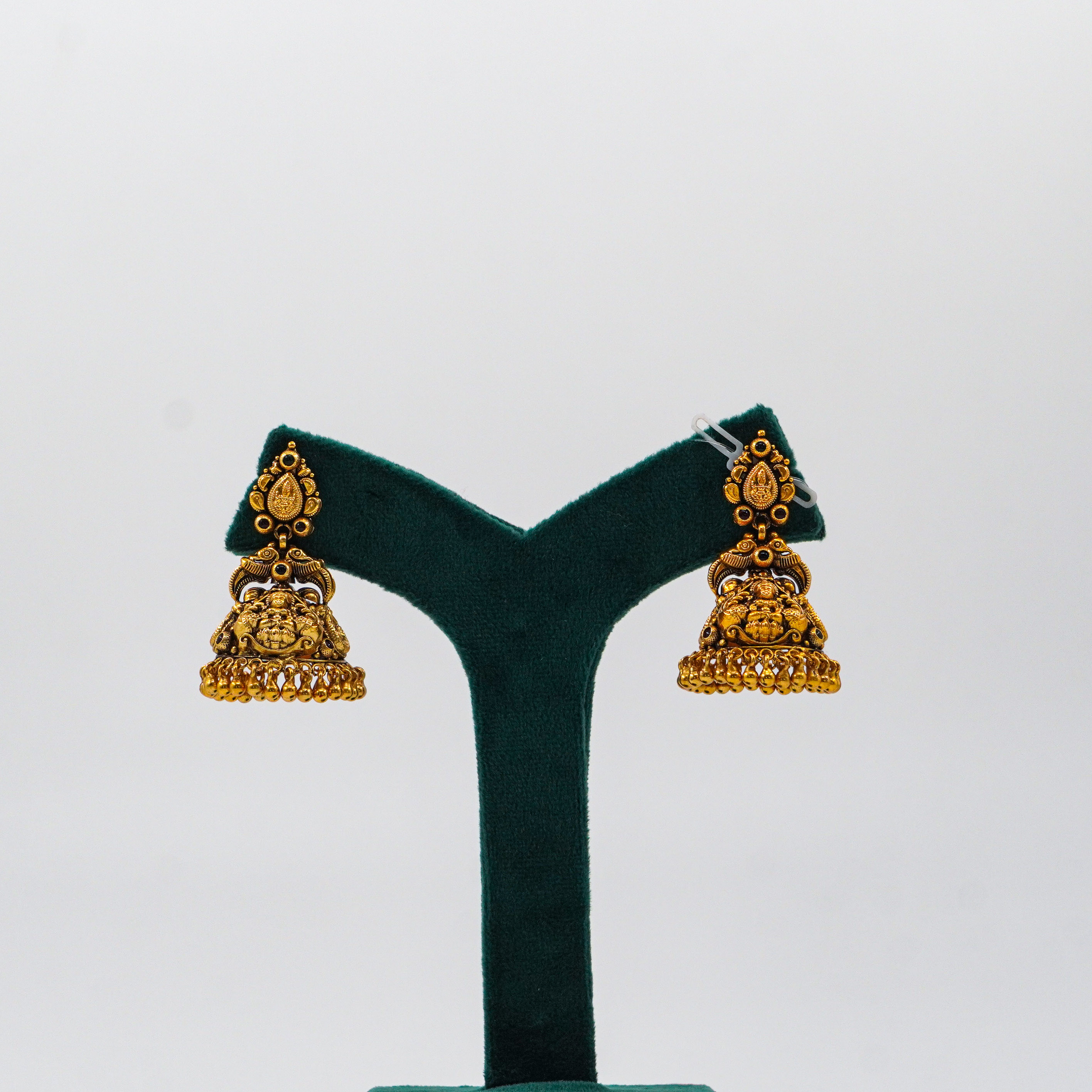 Raag Silver Jewellery Basheerbagh - Gold Polish Jhumkas