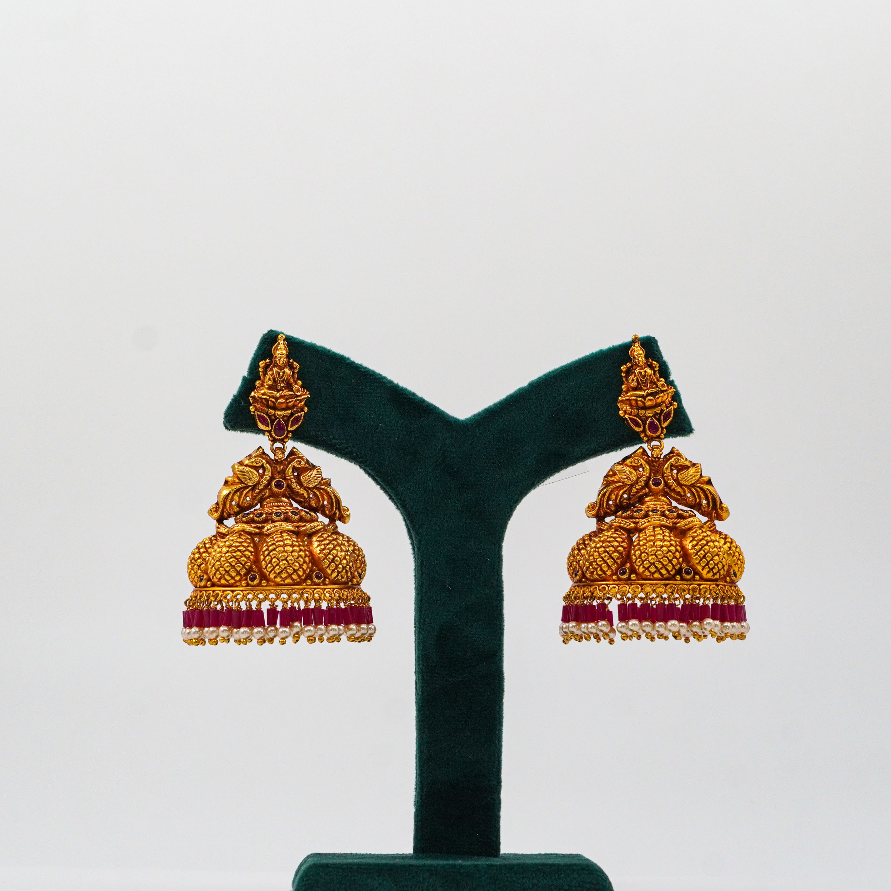 Raag Silver Jewellery Basheerbagh - Antique Lakshmi Jhumkas