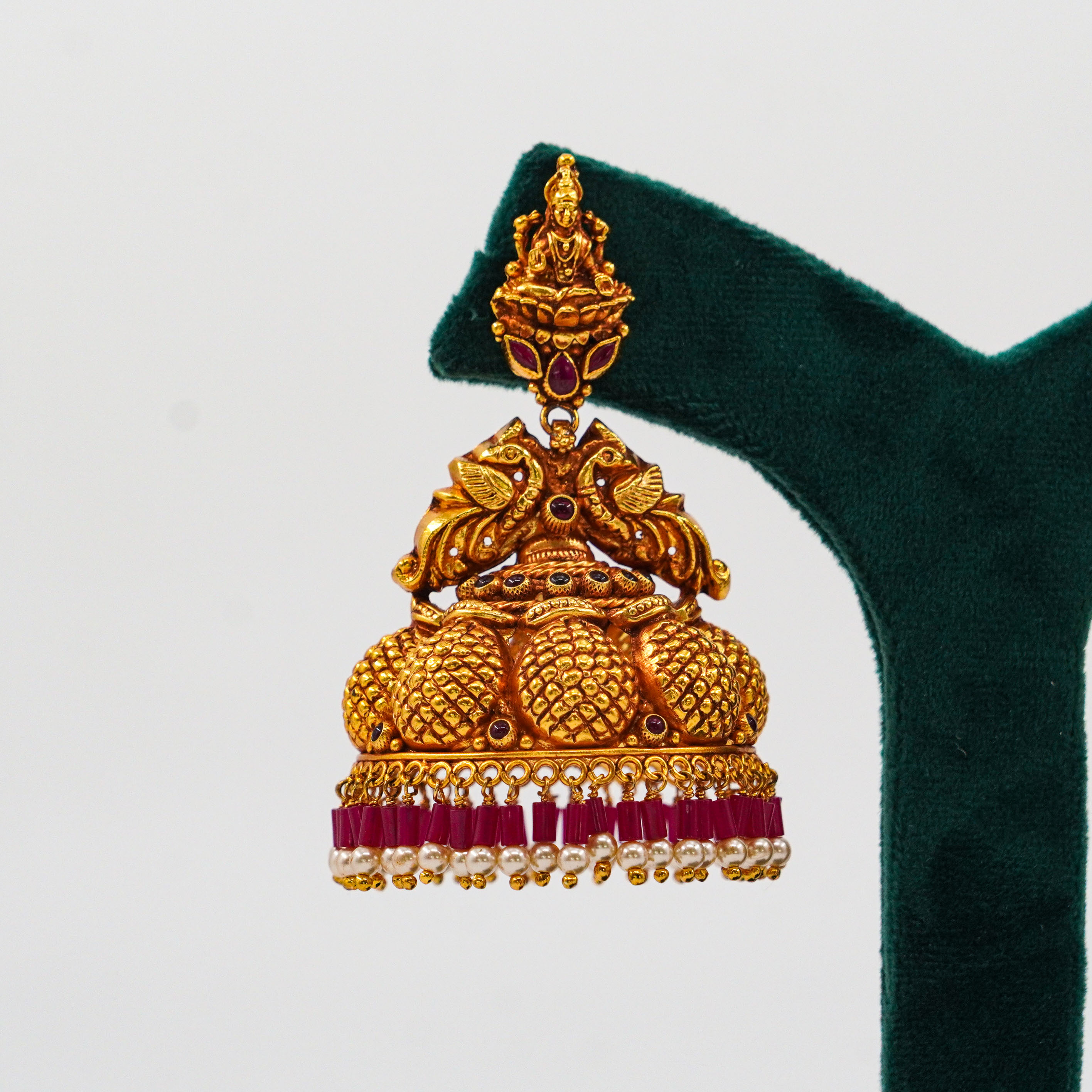 Raag Silver Jewellery Basheerbagh - Antique Lakshmi Jhumkas