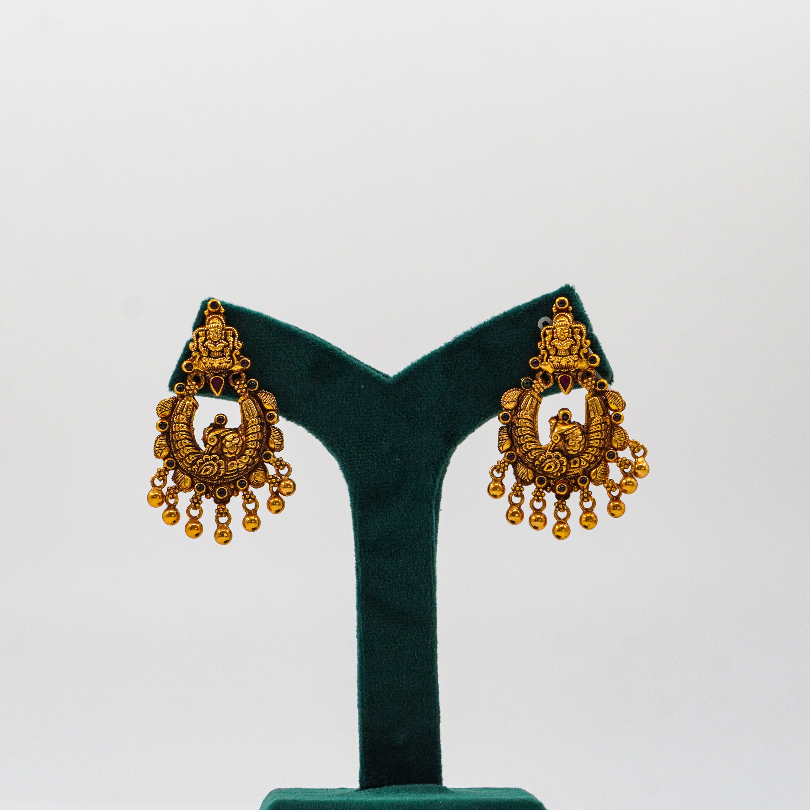 Raag Silver Jewellery Basheerbagh - Lakshmi Temple Jhumkas