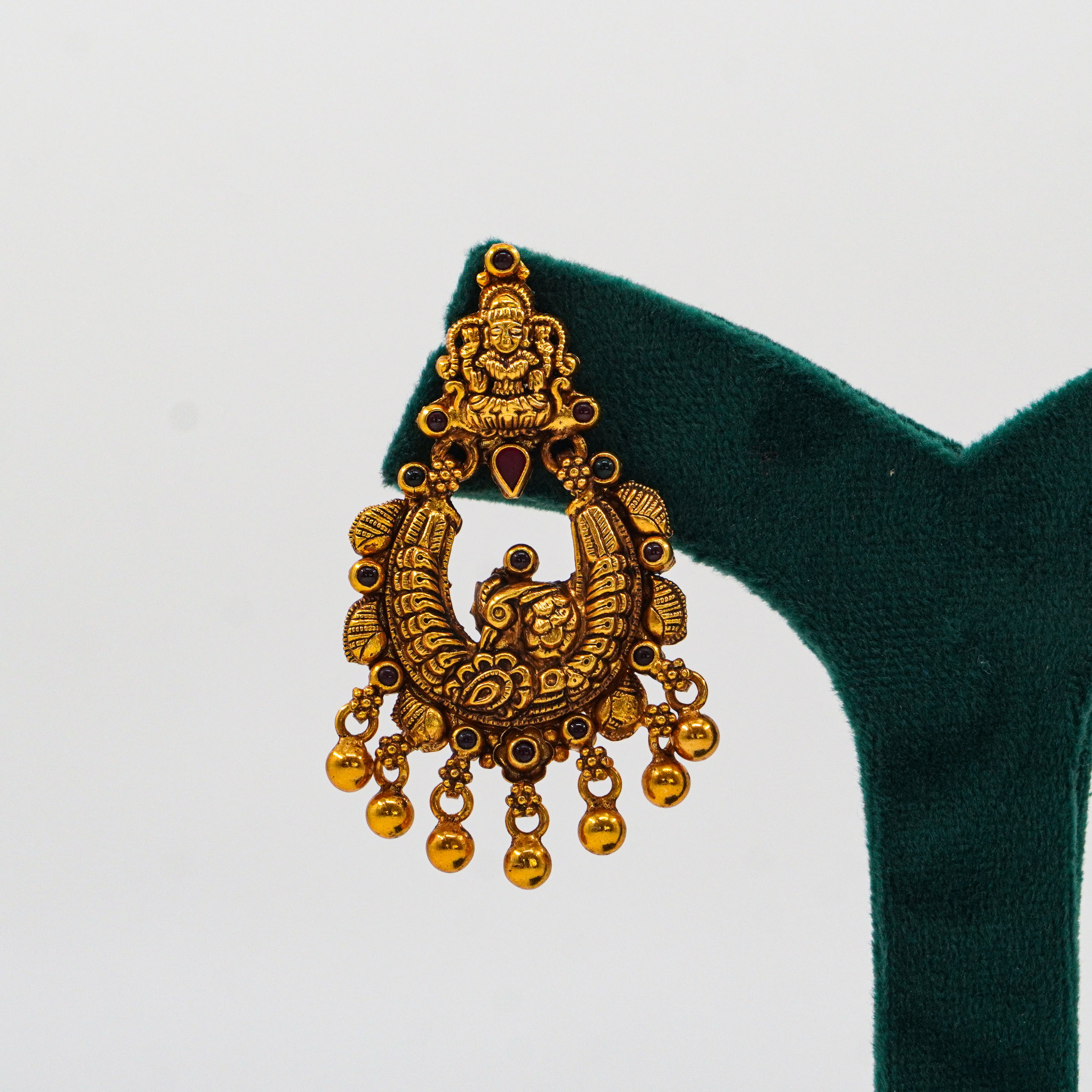 Raag Silver Jewellery Basheerbagh - Lakshmi Temple Jhumkas