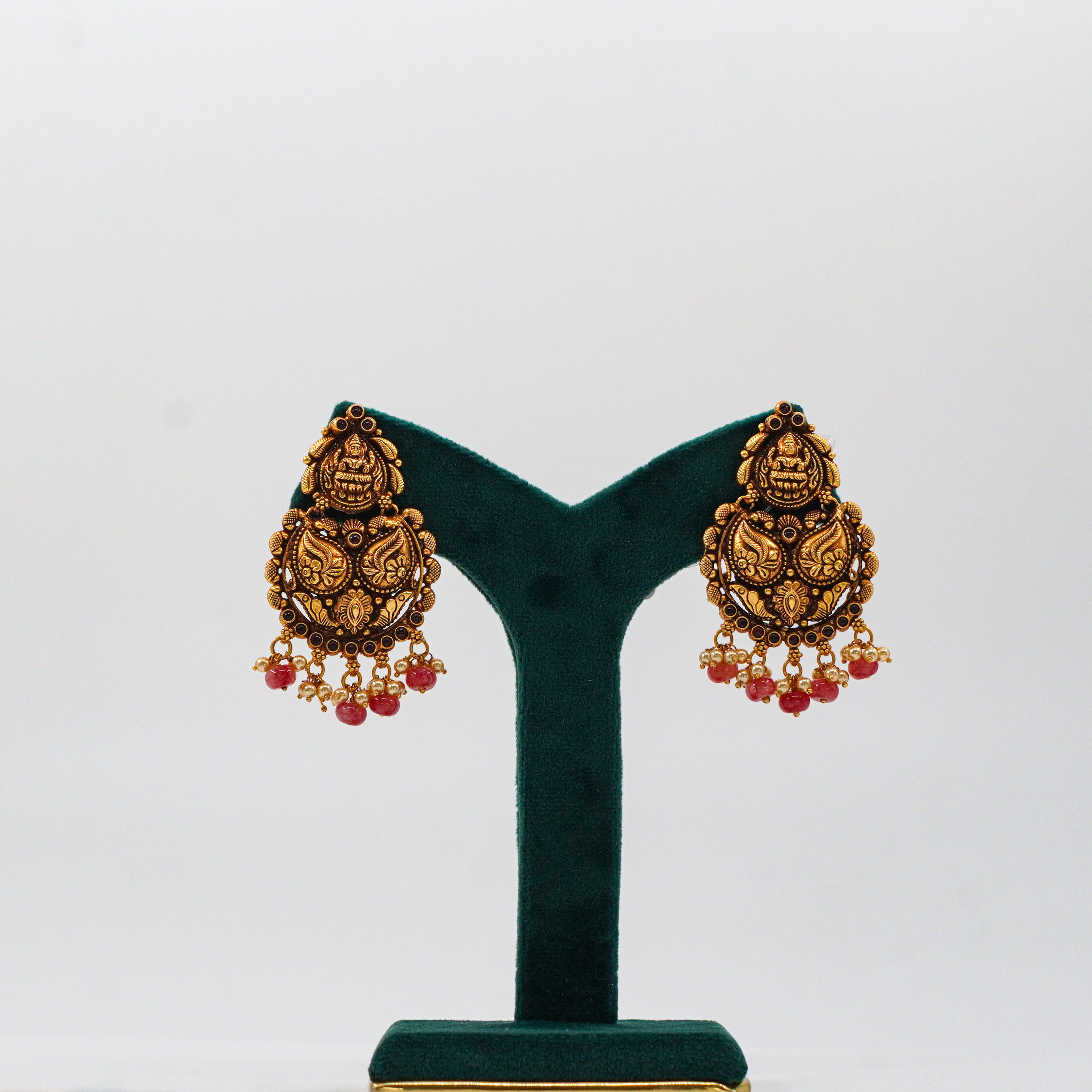 Raag Silver Jewellery Basheerbagh - Antique Lakshmi Jhumkas