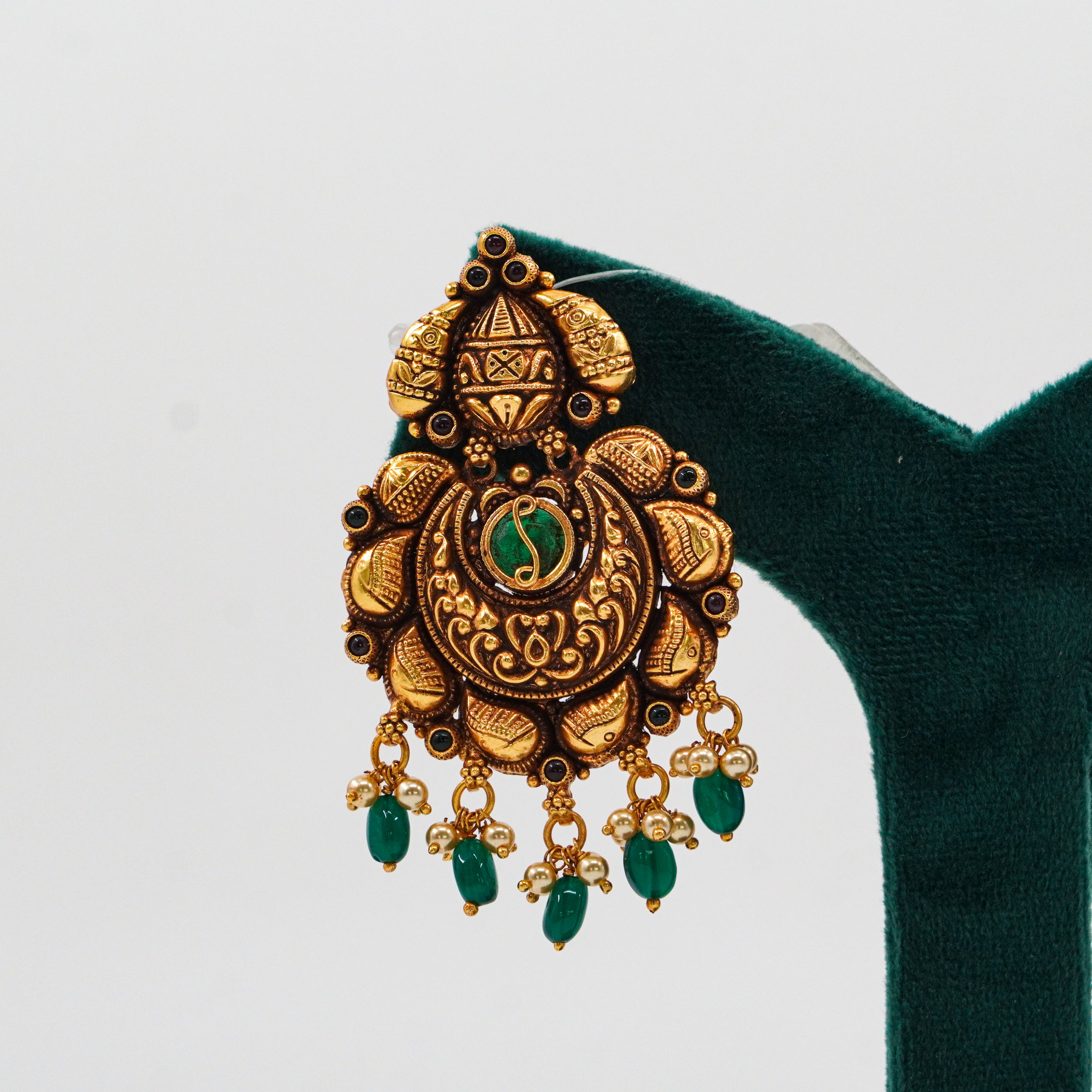 Raag Silver Jewellery Basheerbagh - Gold Polish Jhumkas